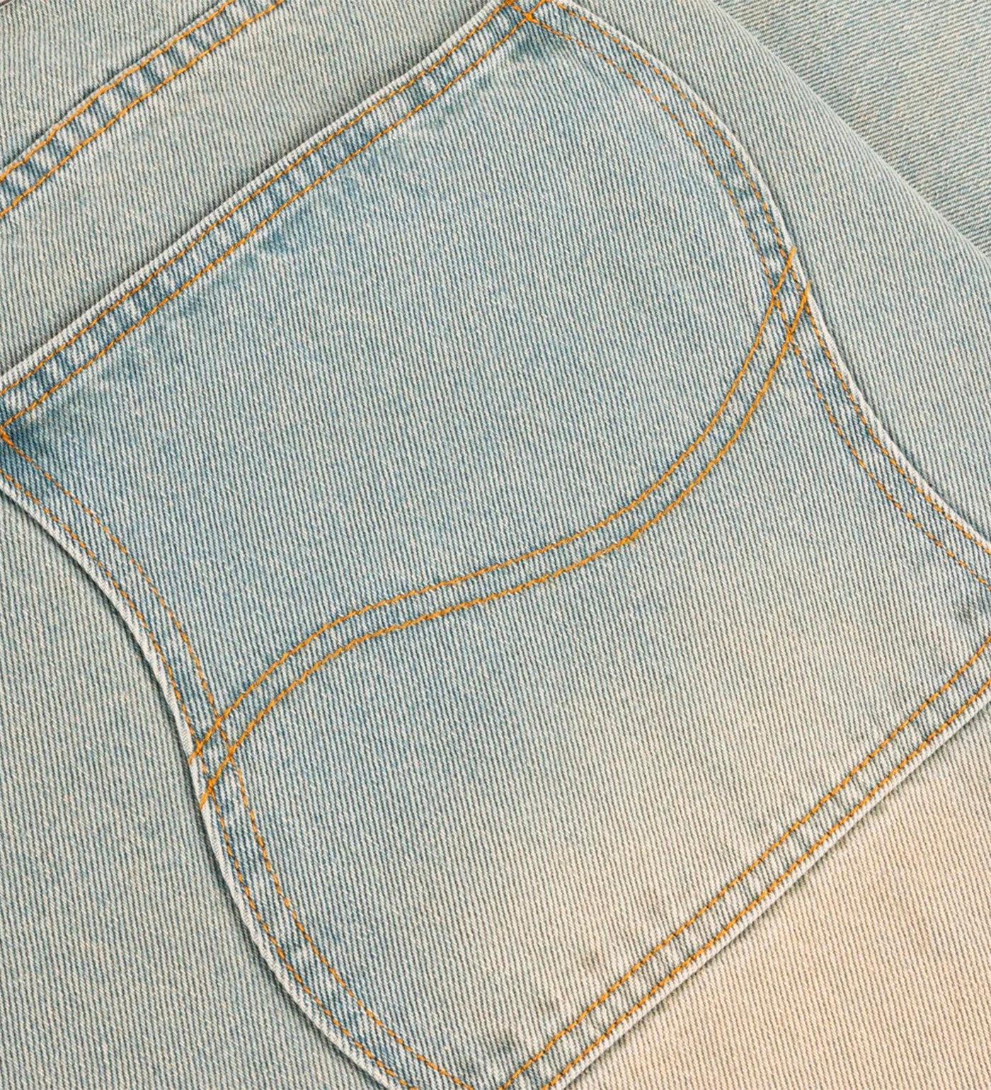 Classic Baggy Denim, Sandblasted Sky Blue - Image 2