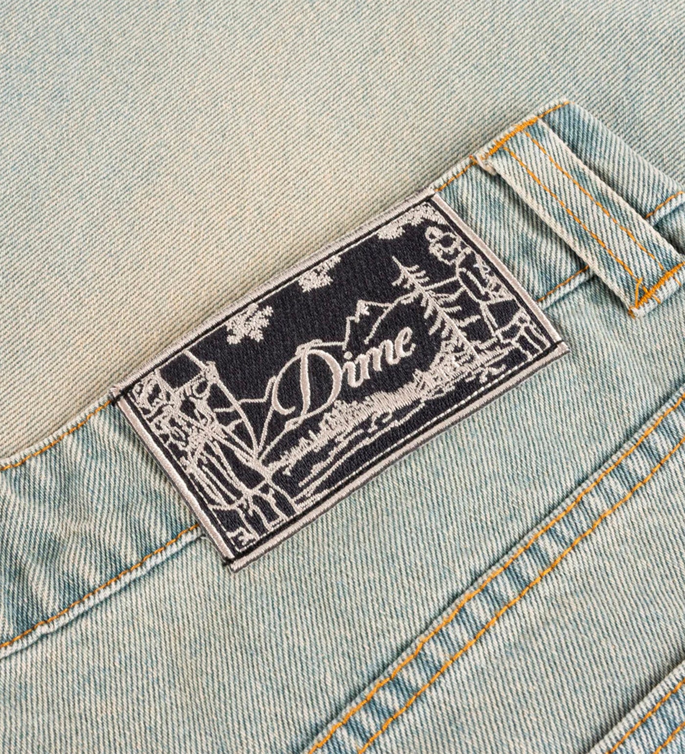 Classic Baggy Denim, Sandblasted Sky Blue - Image 3