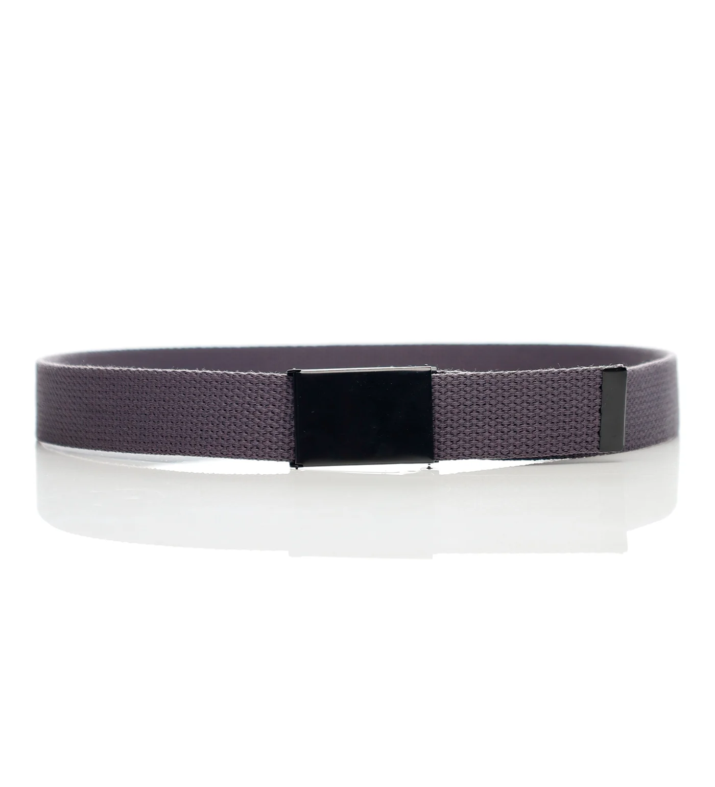 Classic Blank Belt , Charcoal Grey