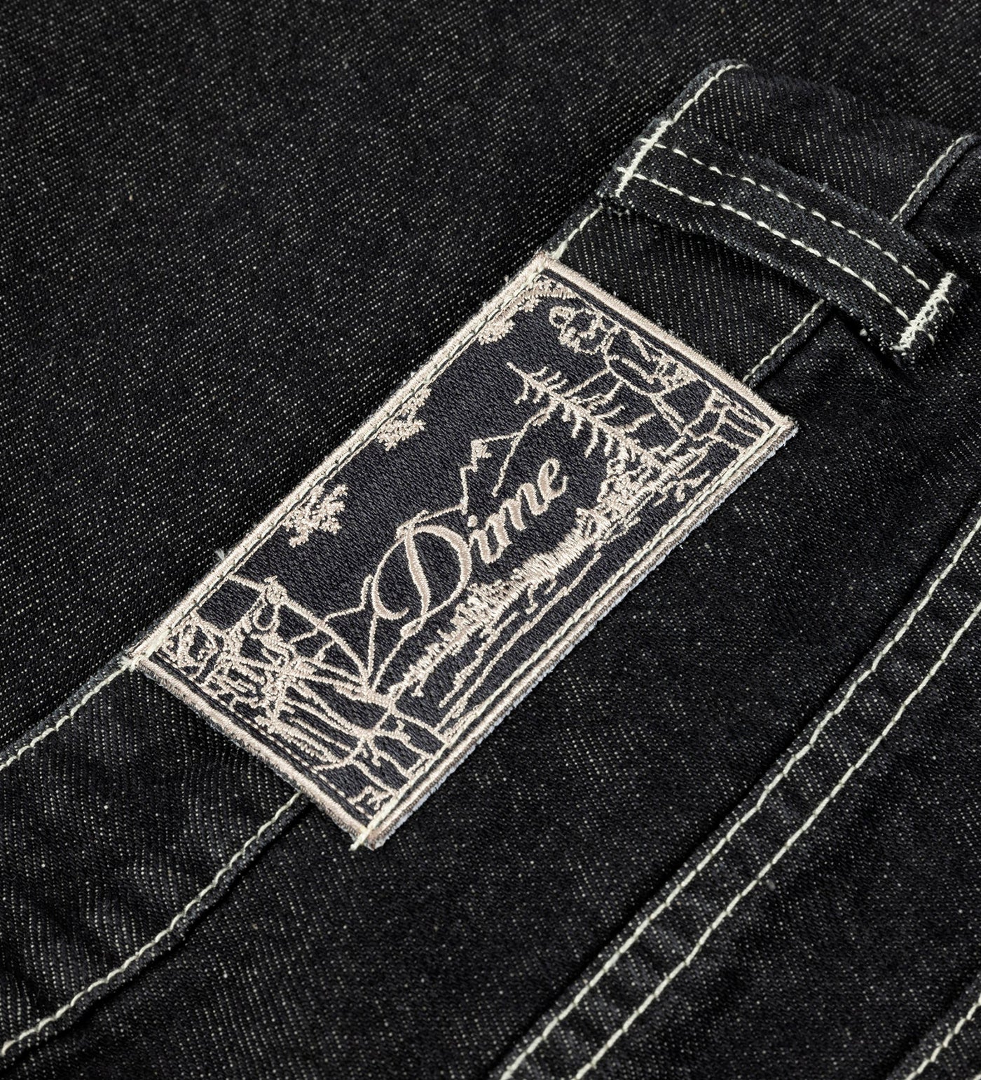 Classic Denim Short, Black Washed - Image 3