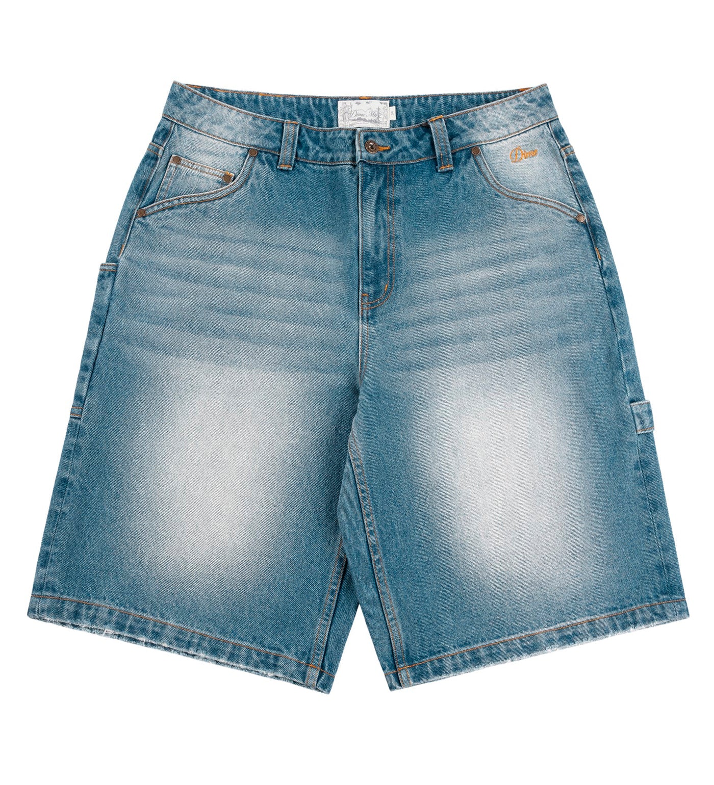 Classic Denim Short, Sandblasted Indigo