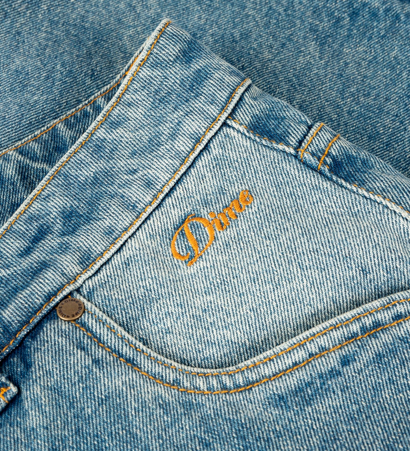 Classic Denim Short, Sandblasted Indigo - Image 2
