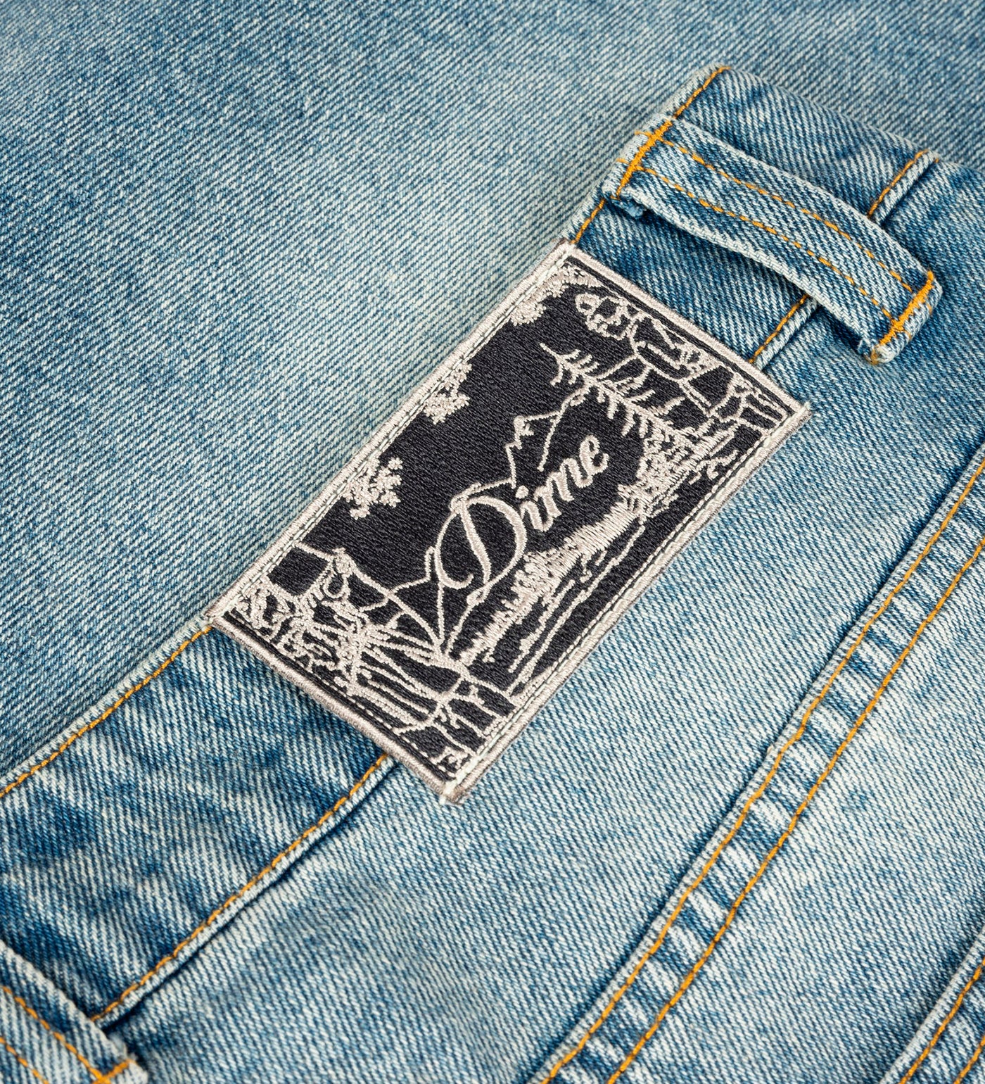 Classic Denim Short, Sandblasted Indigo - Image 3