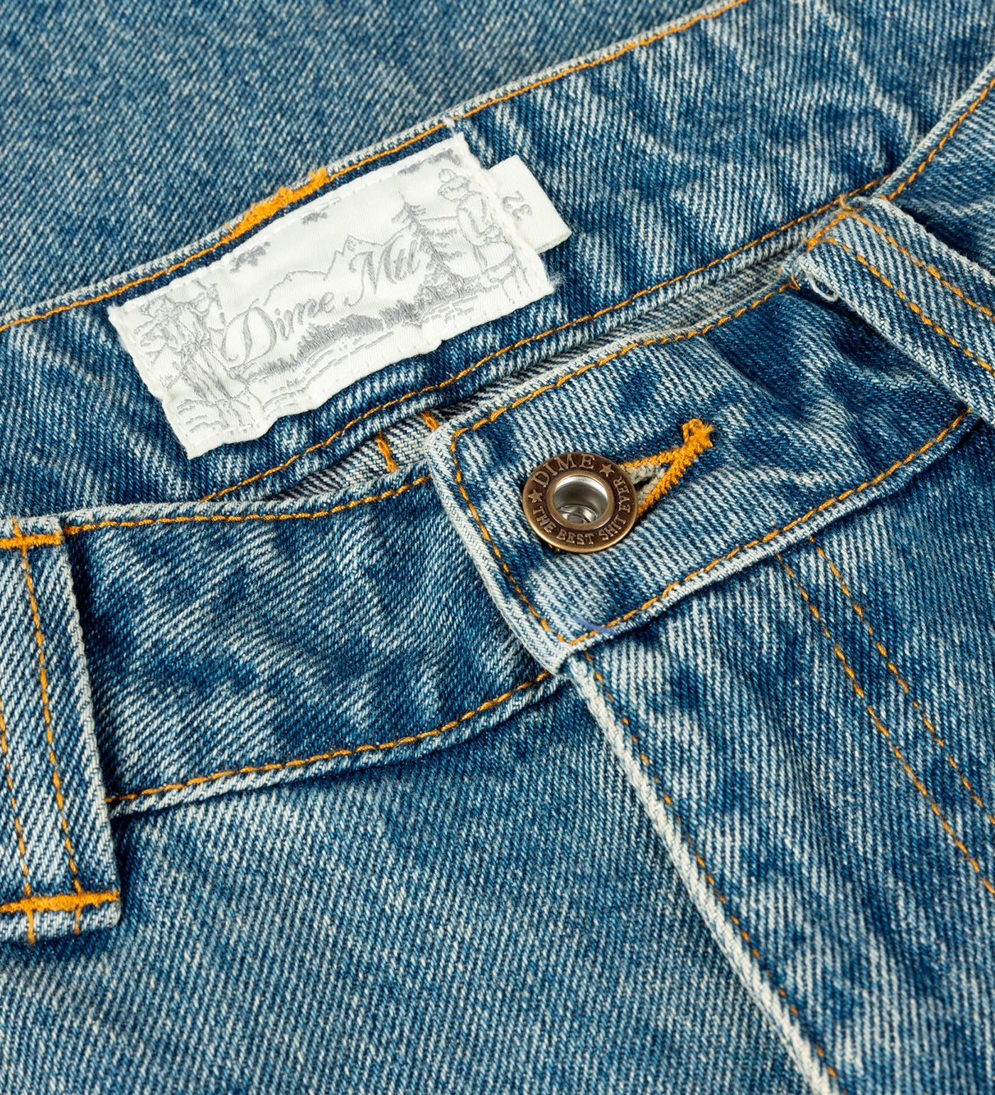 Classic Denim Short, Sandblasted Indigo - Image 4