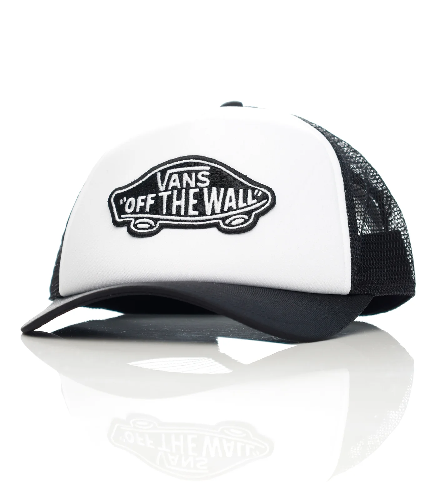 Classic Patch Curved, White/Black