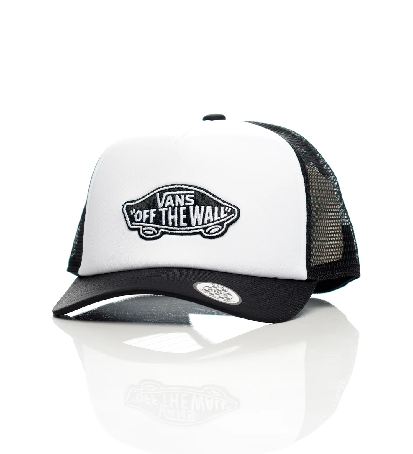 Classic Patch Curved Youth, Black/White