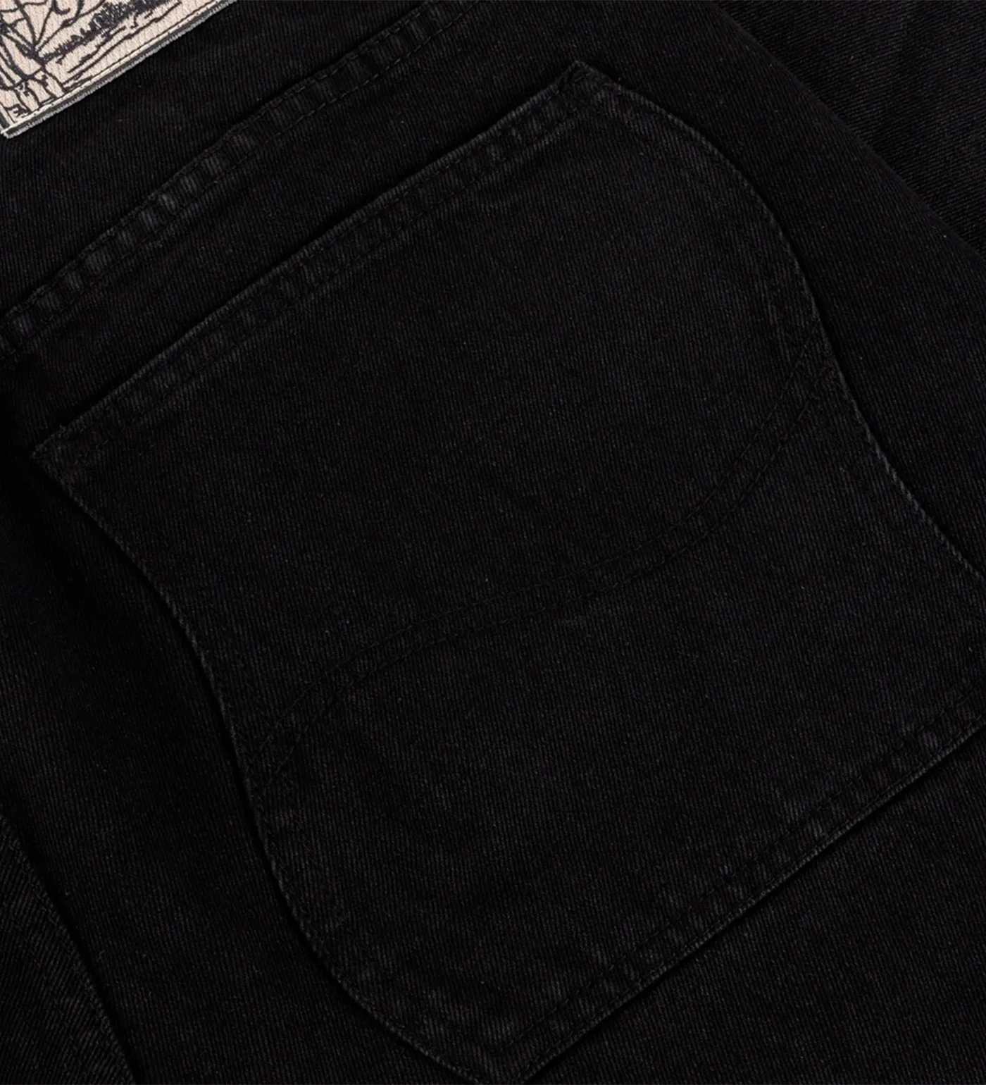Classic Relaxed Denim, Black - Image 2