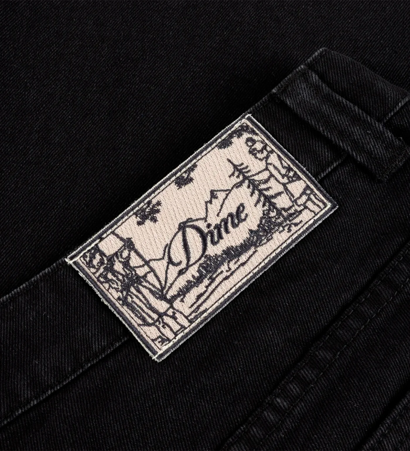 Classic Relaxed Denim, Black - Image 3