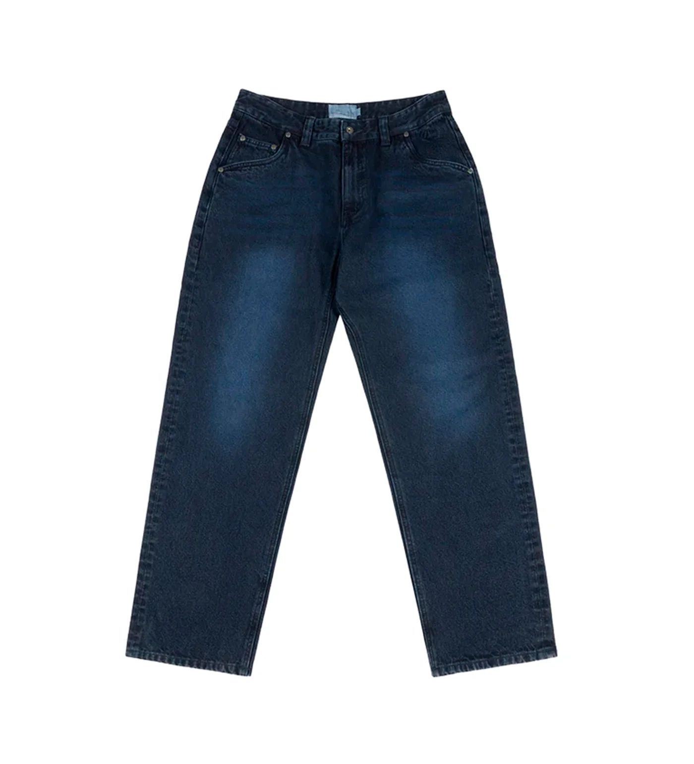 Classic Relaxed Denim, Sandblasted True Blue