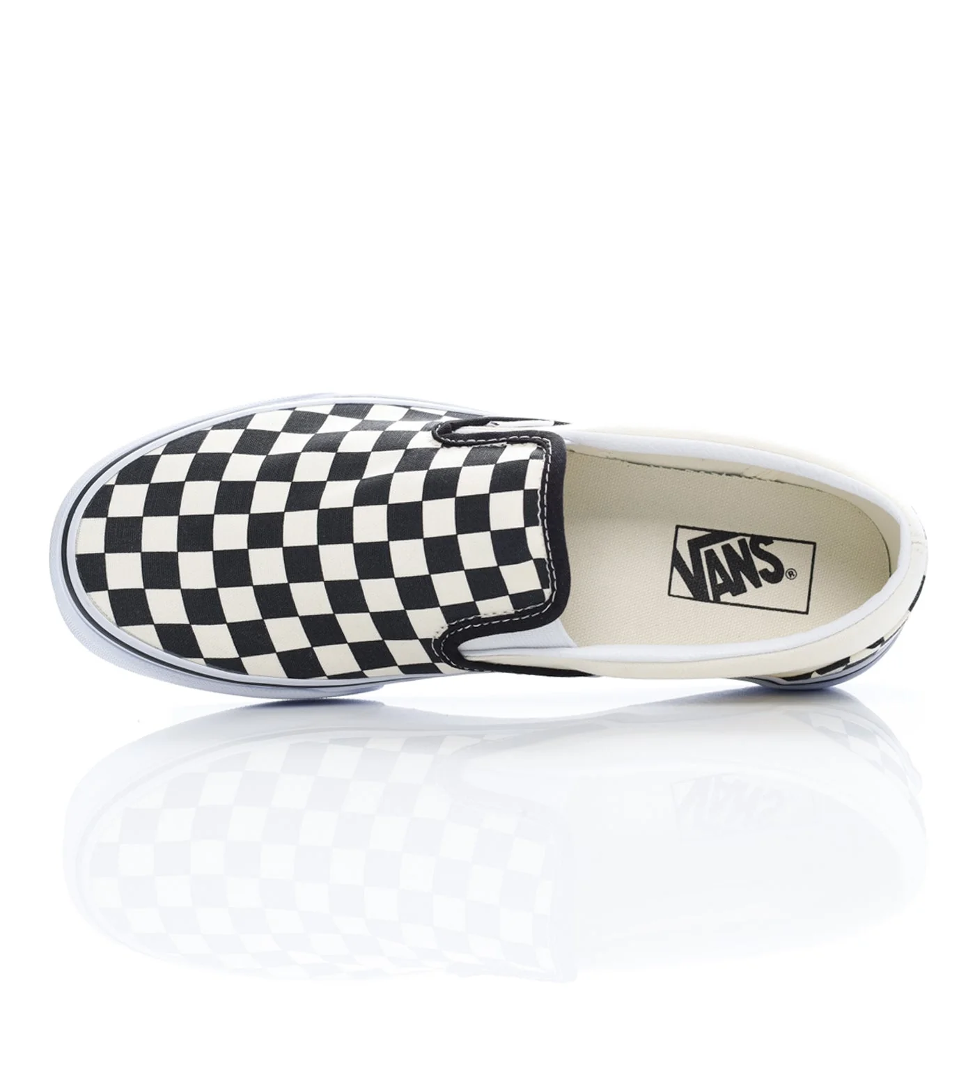 Classic Slip-On, Black&White/Checkerboard/White - Image 4