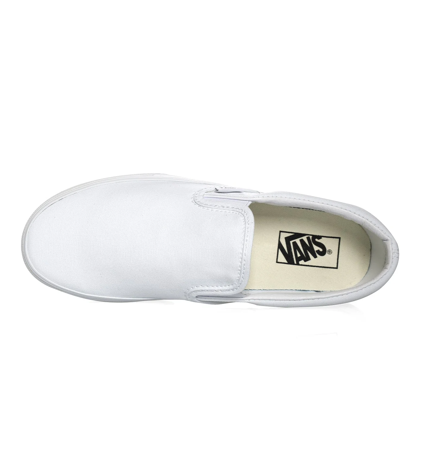 Classic Slip-On Platform, True White - Image 4