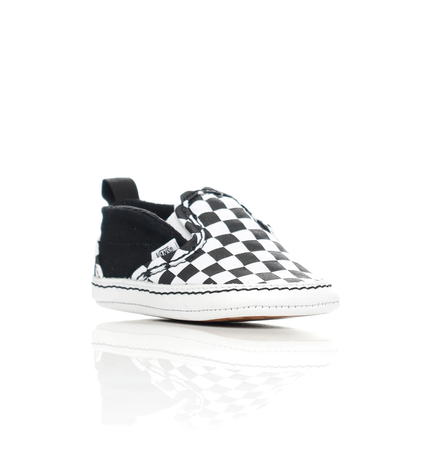 Classic Slip-On V Crib, (Checkerboard)Black/White - Image 2