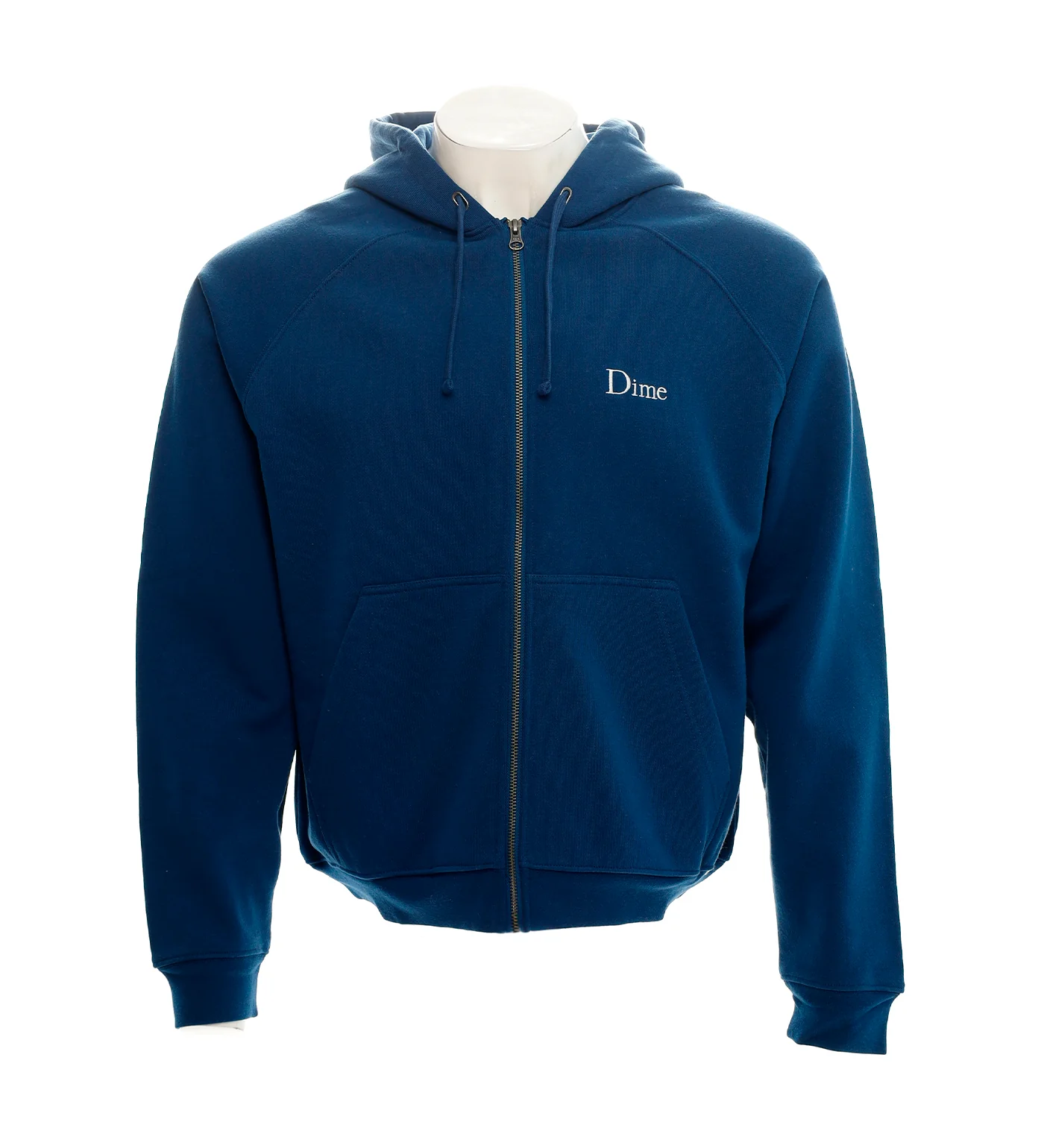 Classic Small Logo Zip, Midnight Navy