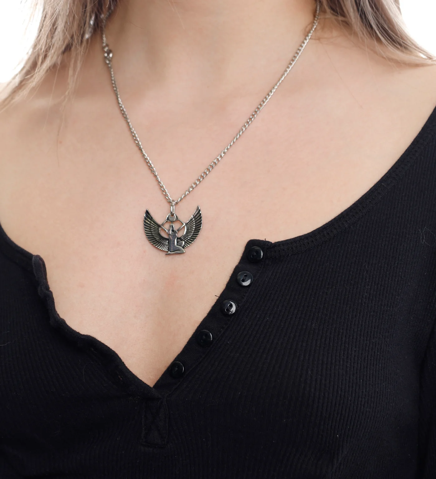 Cleopatra Pendant, Silver(2E) - Image 4