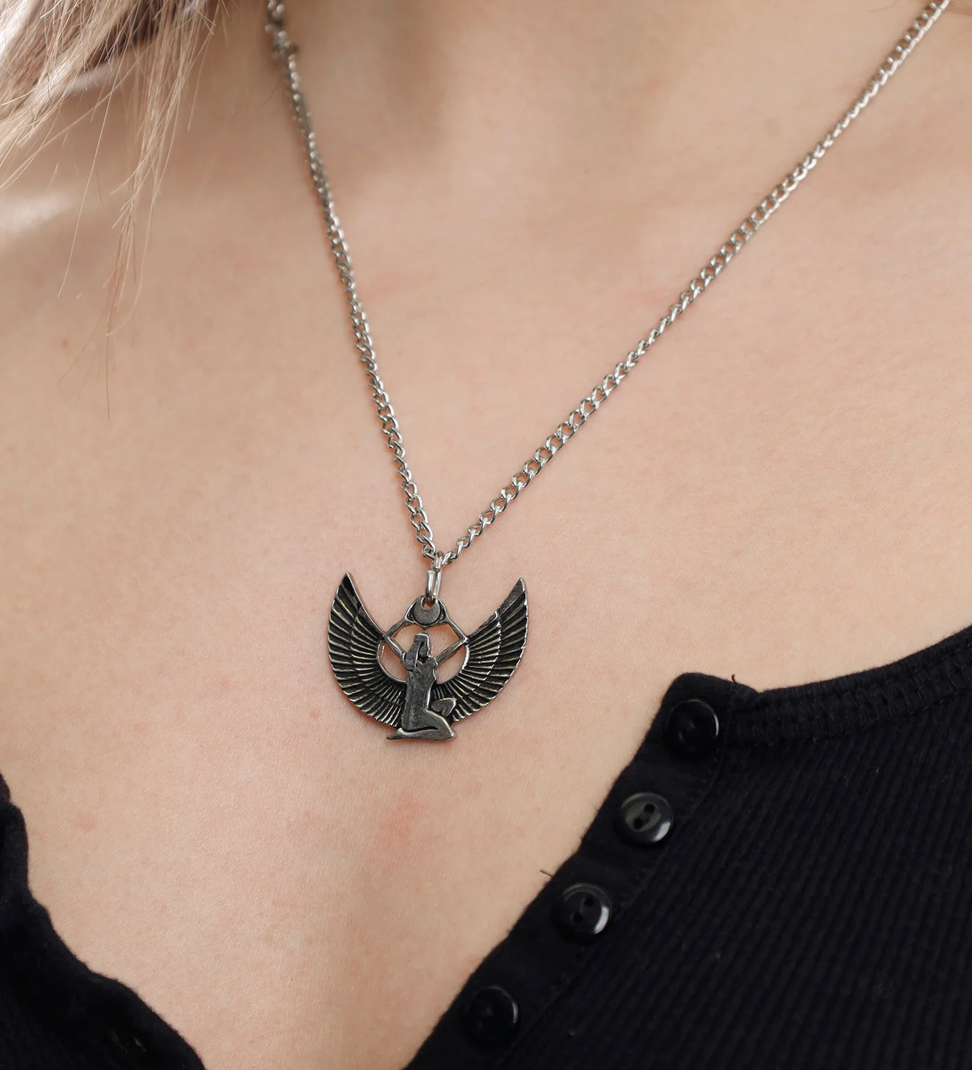 Cleopatra Pendant, Silver(2E) - Image 5