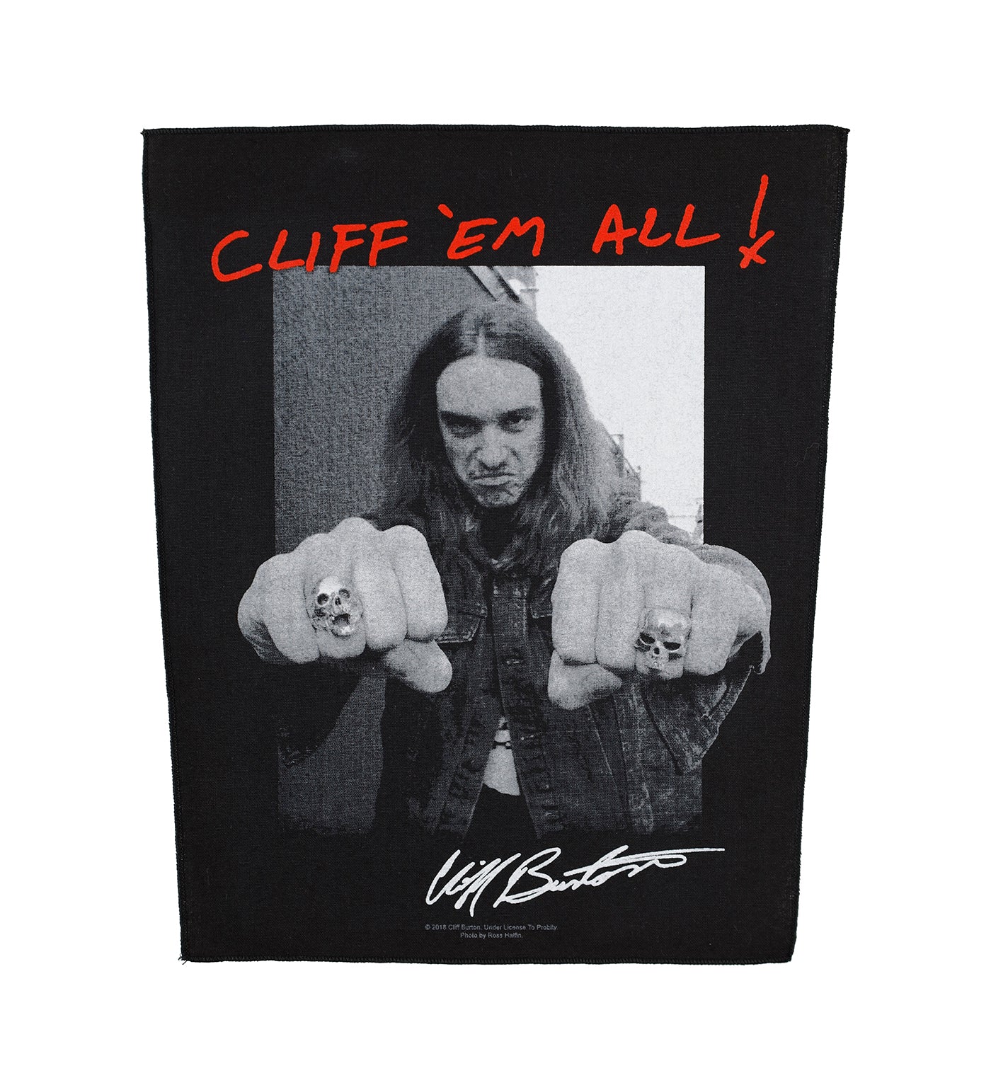 Cliff 'em All Backpatch