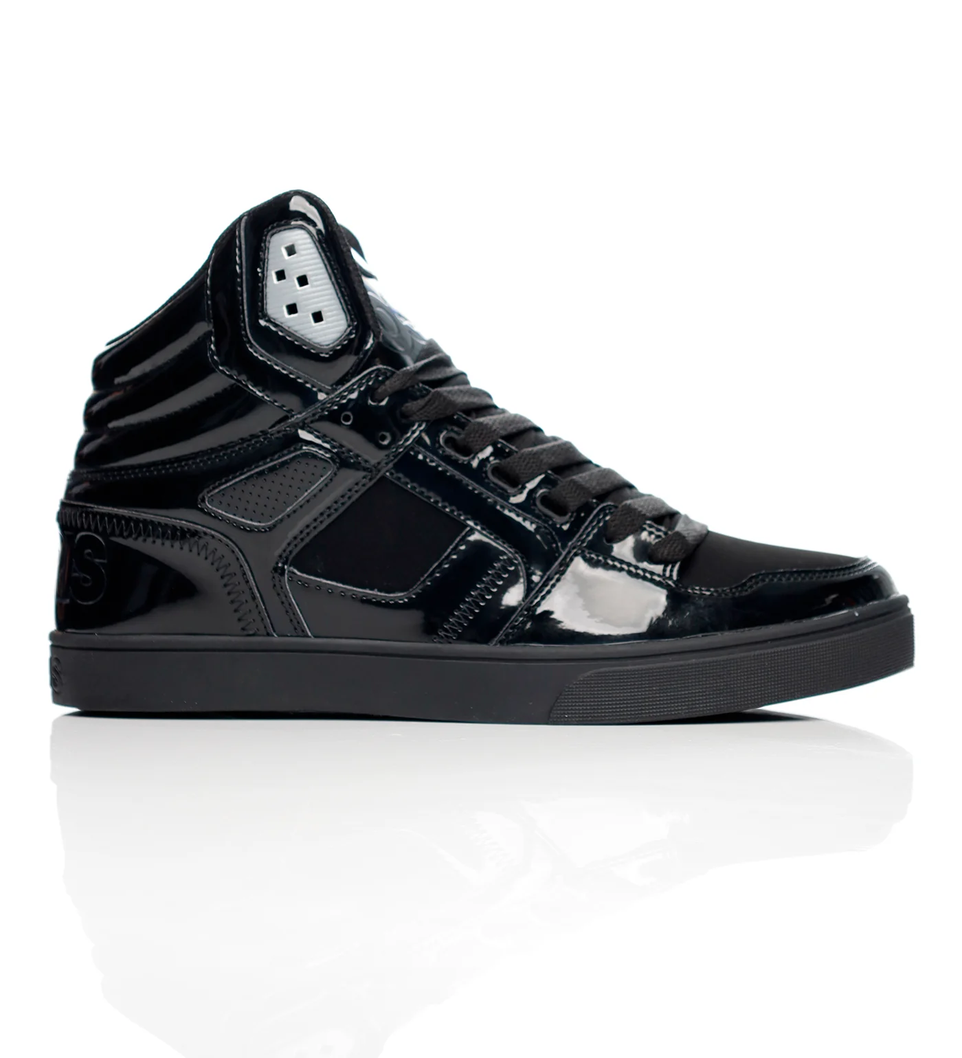 Clone, Black/Patent/Silver