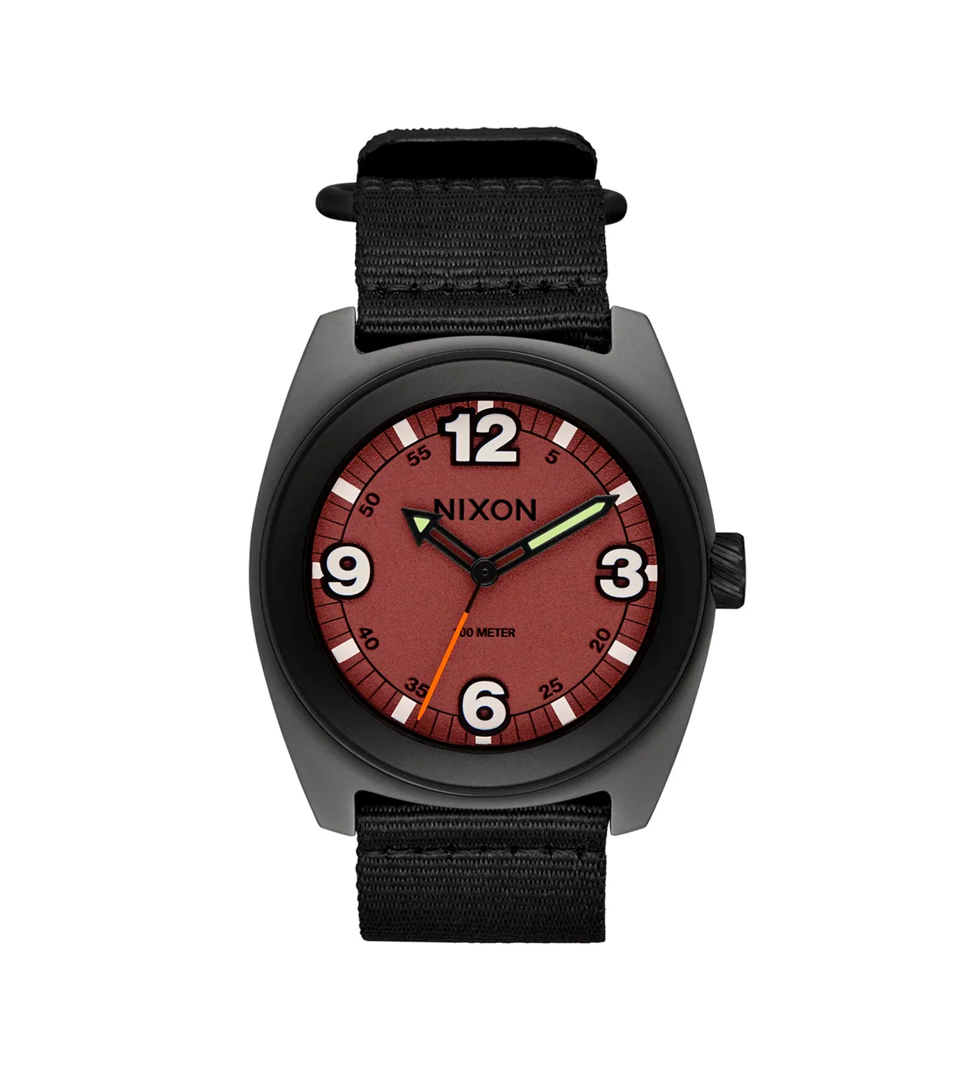 Clutch 42, Matte Gunmetal/Hot Sauce