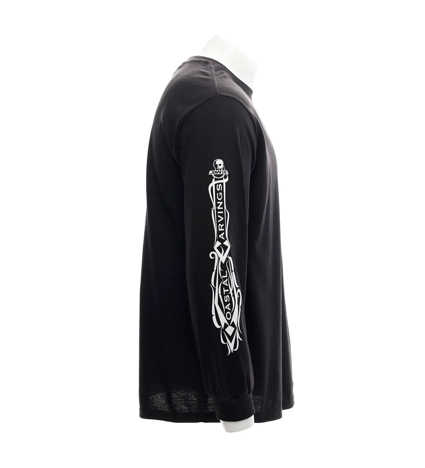 Coastal Carvings L/S, Black - Image 4