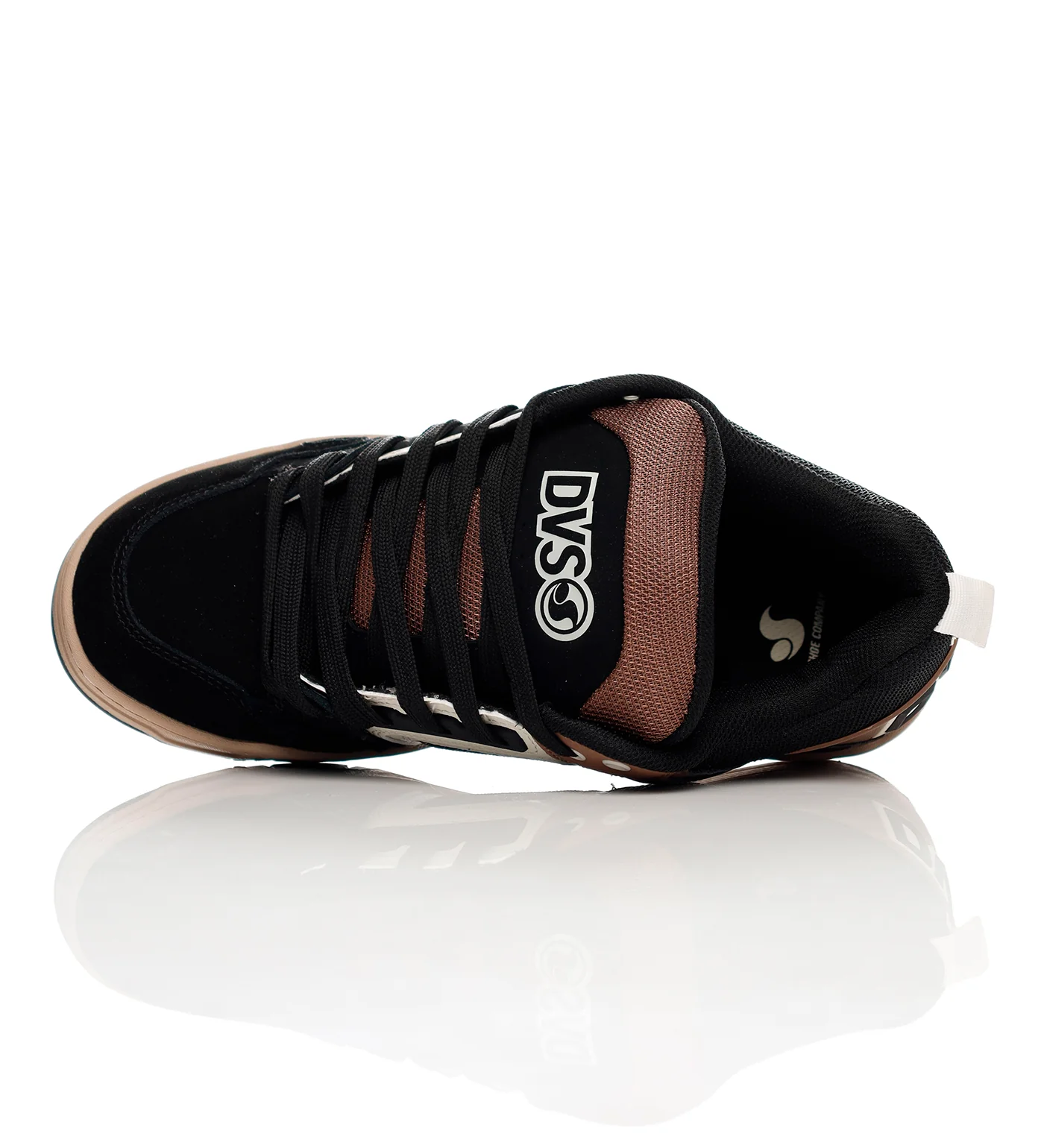 Comanche, Black/Taupe Brown Suede - Image 4