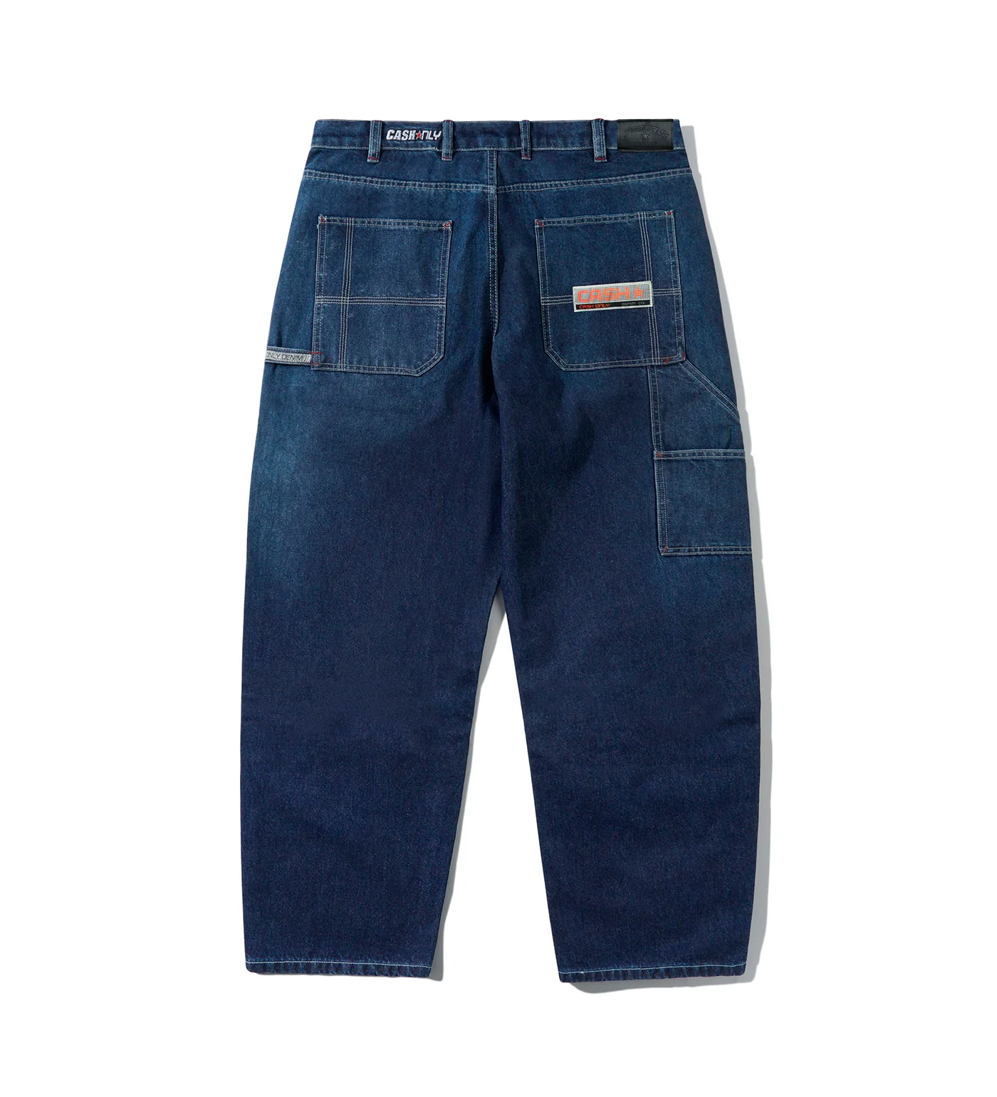 Company Denim, Distressed Washed Slub Blue - Image 2