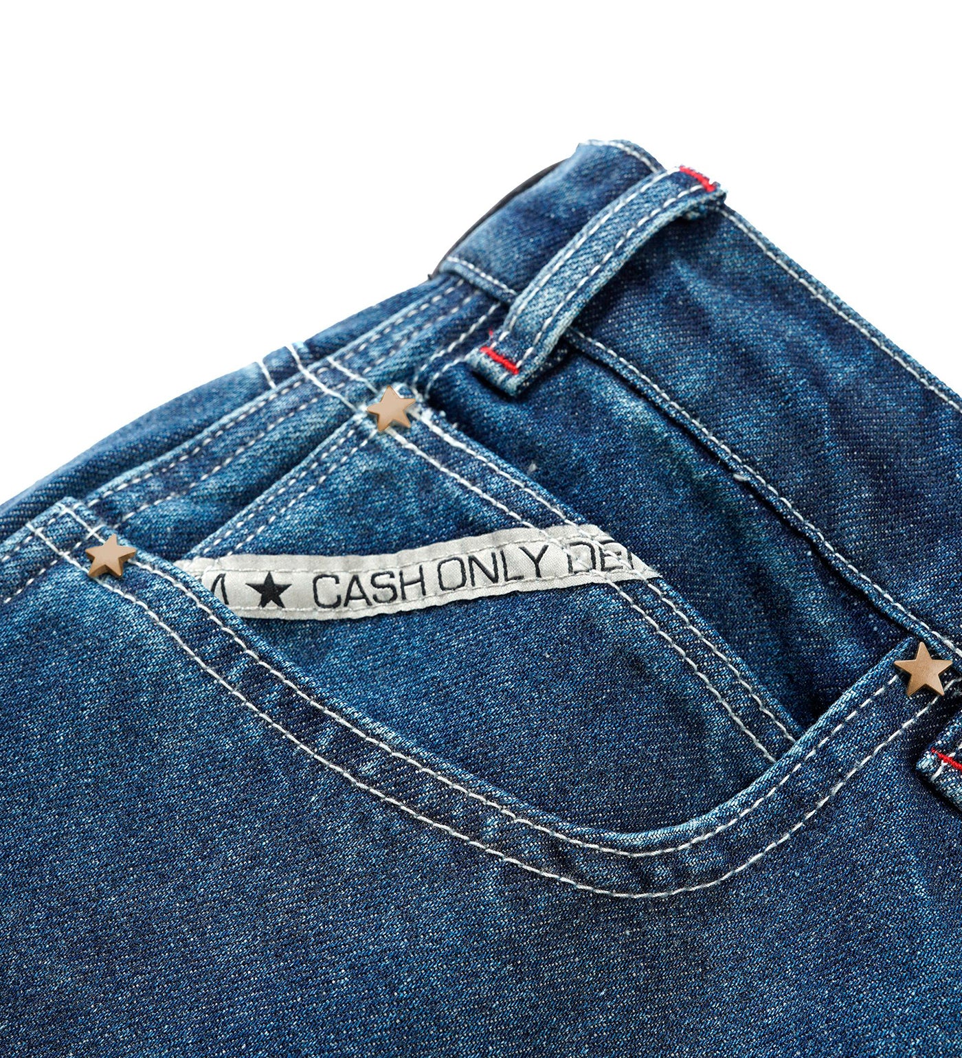 Company, Distress Washed Slub Blue - Image 3