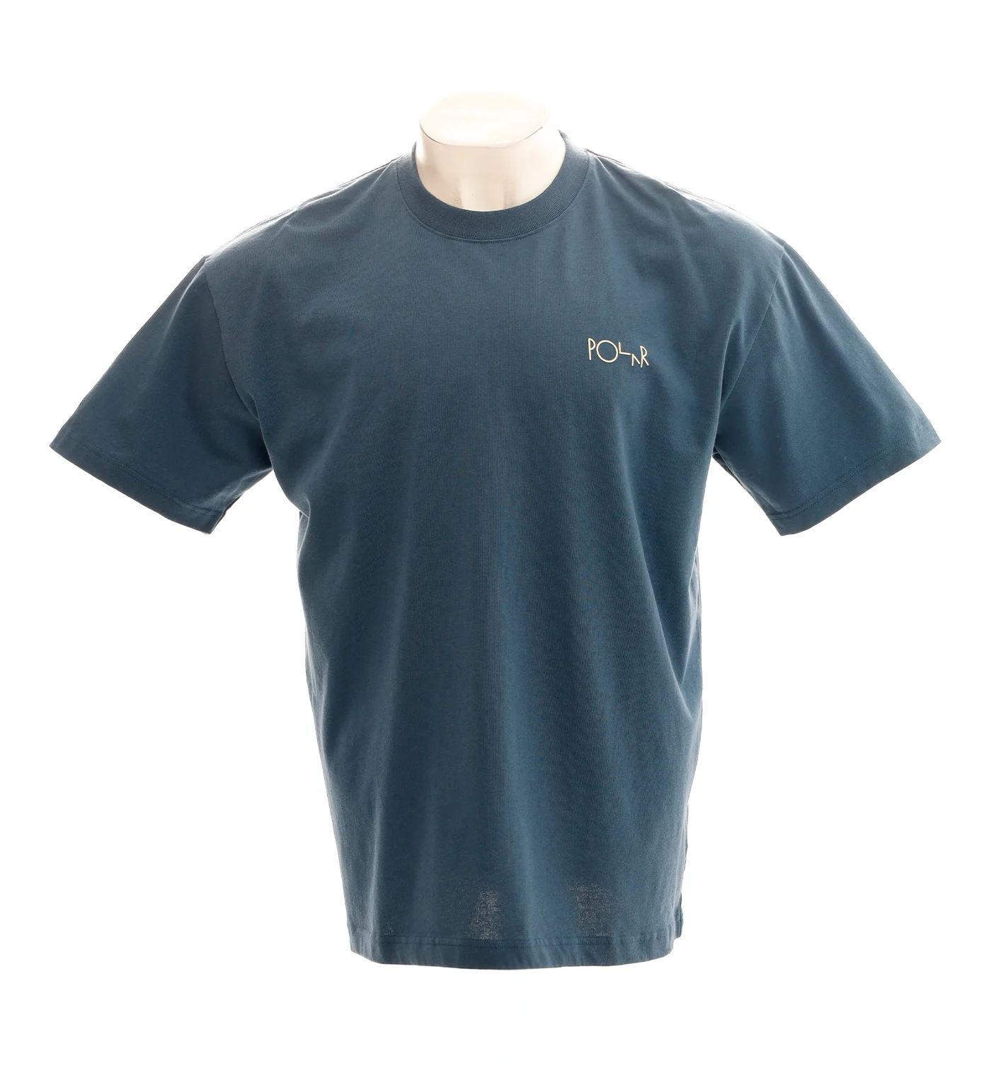 Contrast Stroke Logo, Grey Blue