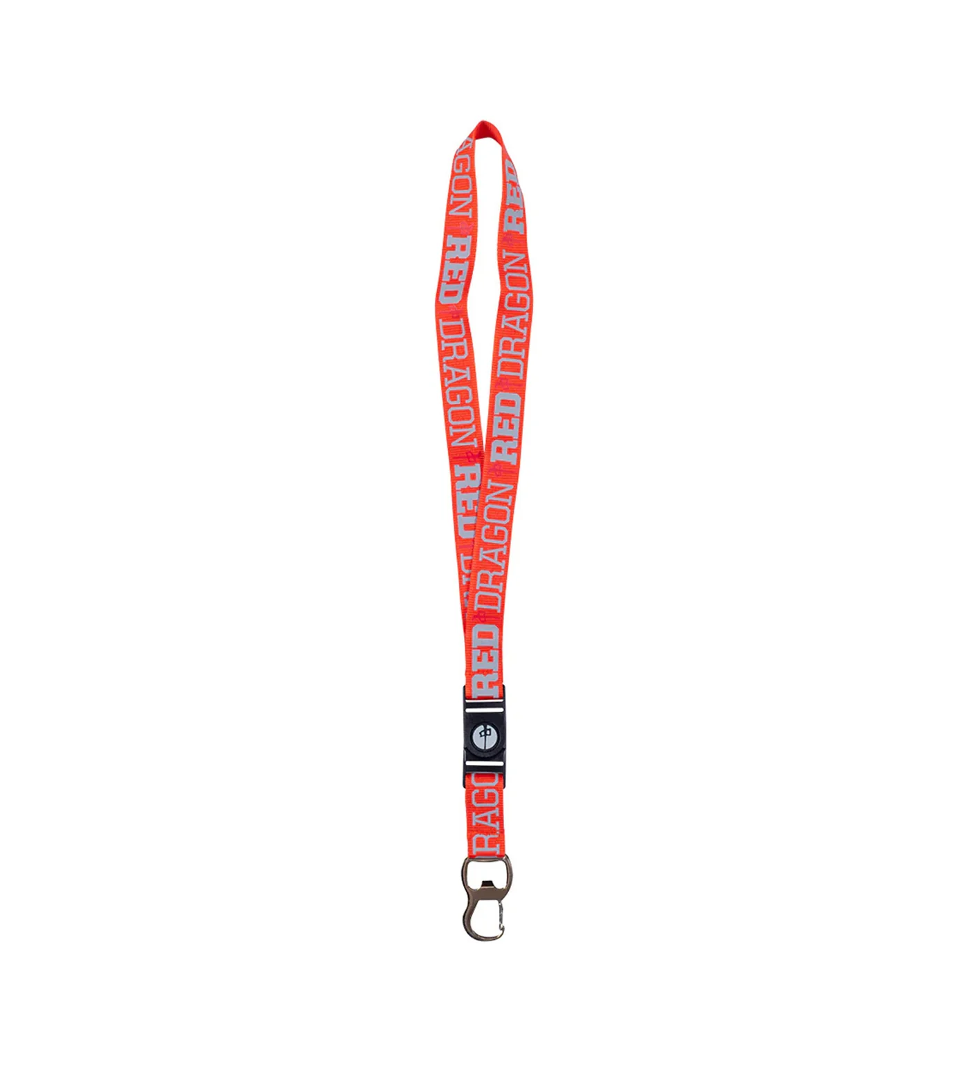Lanyard, Red/Orange/Black