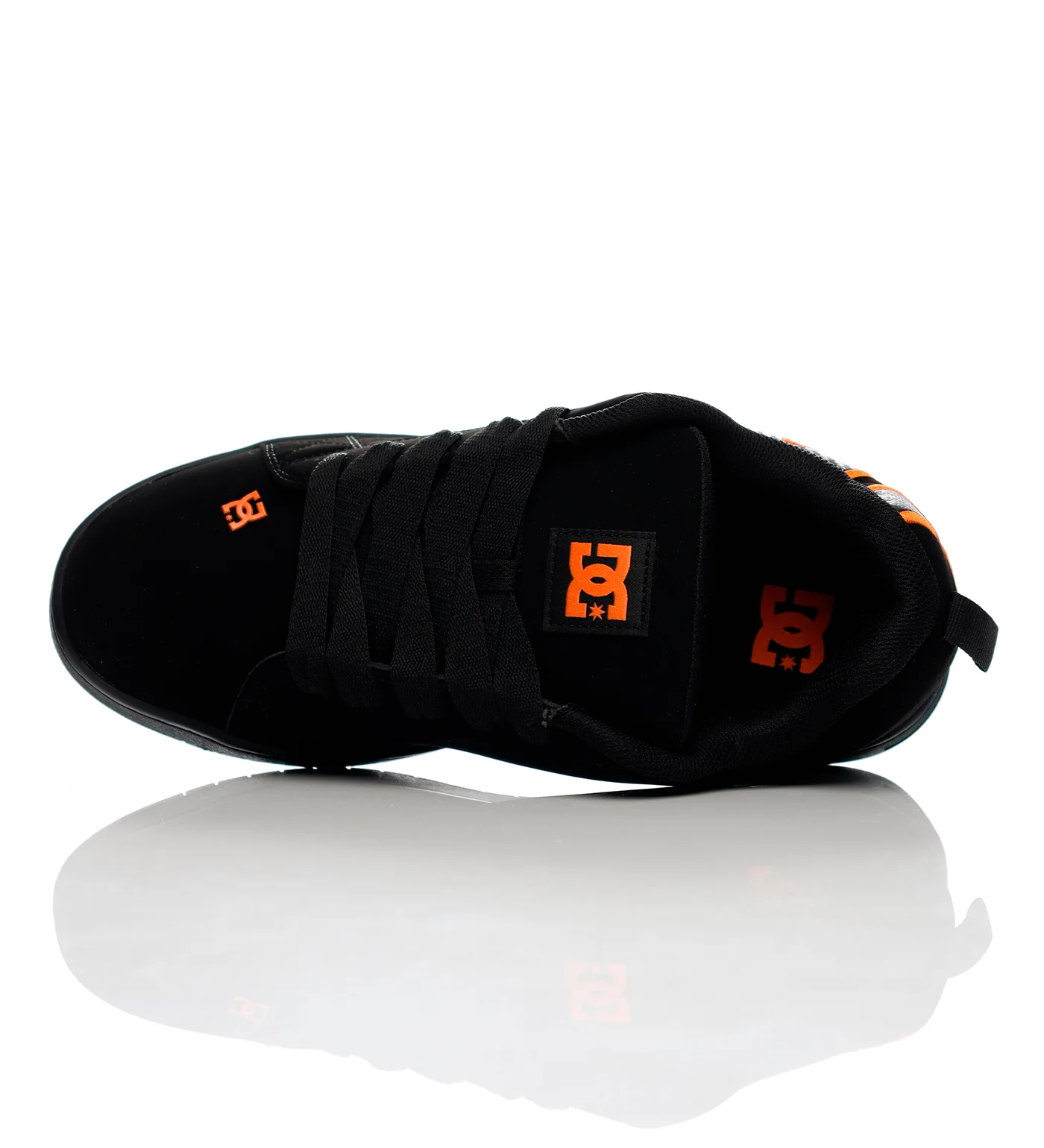 Court Graffik, Black/Orange - Image 4