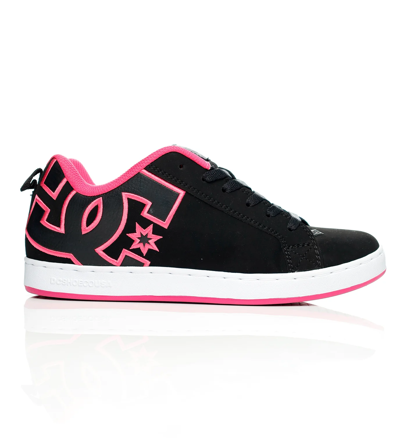 Court Graffik, Black/Pink Stencil