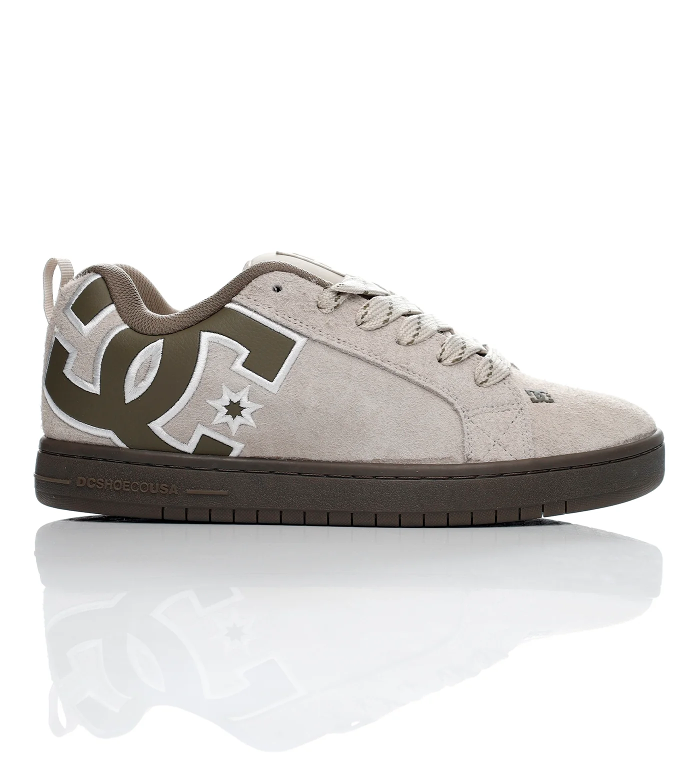 Court Graffik SE, Taupe/Olive/Gum