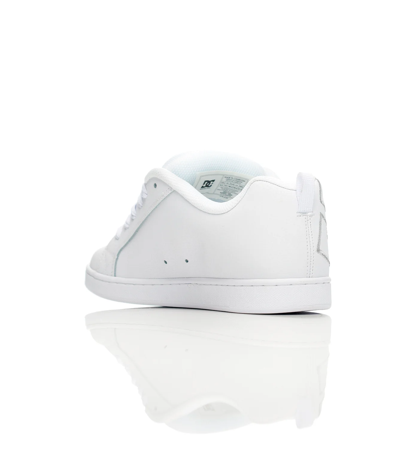 Court Graffik, White/White/Silver - Image 3