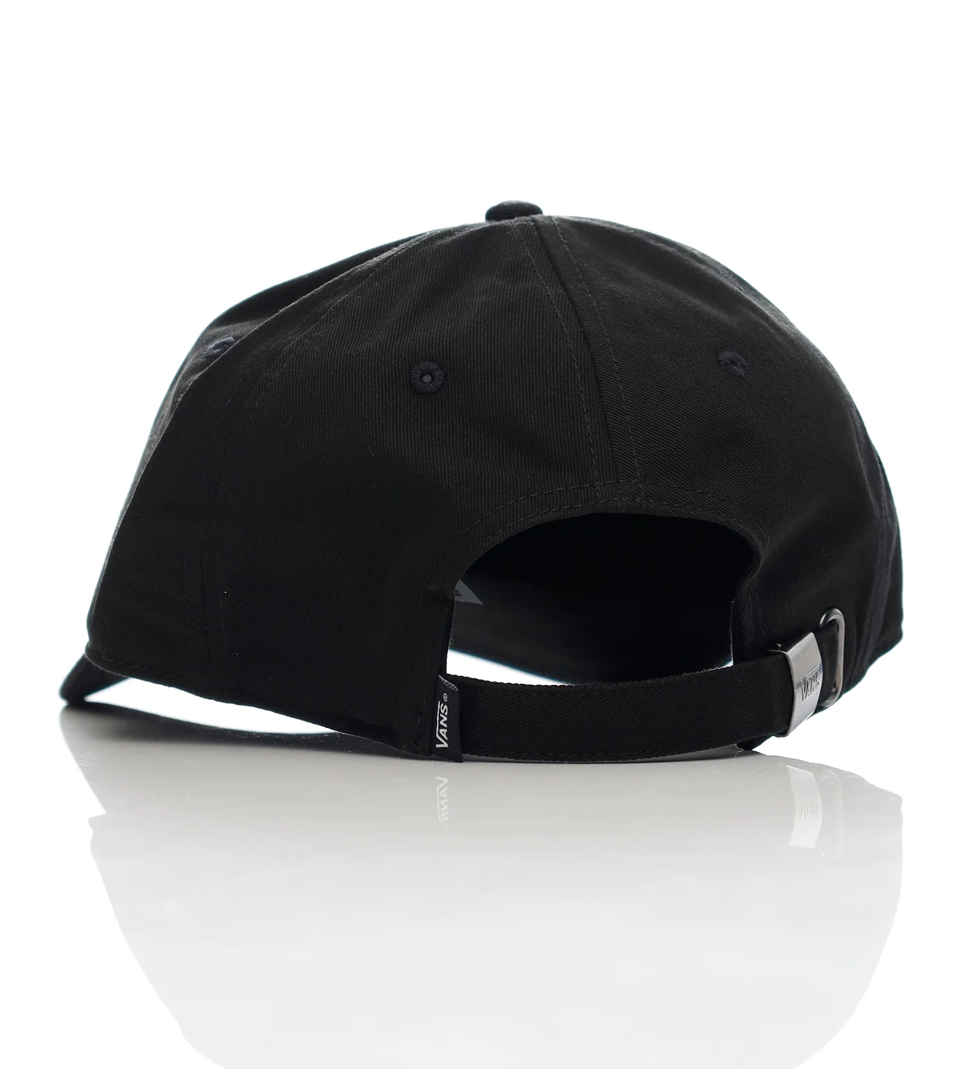 Court Side Curved Strapback, Black - Image 2