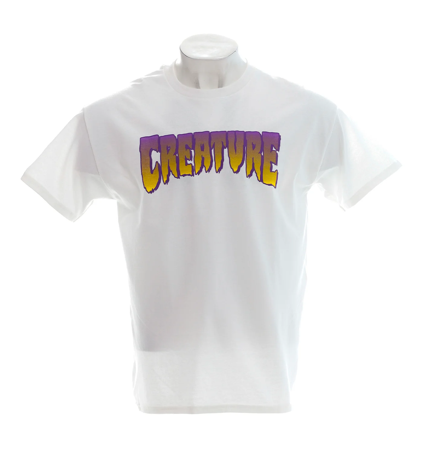 Creature Logo, White/Purple