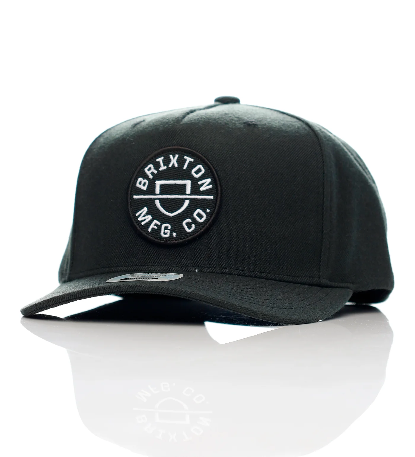 Crest Snapback, Black/Black