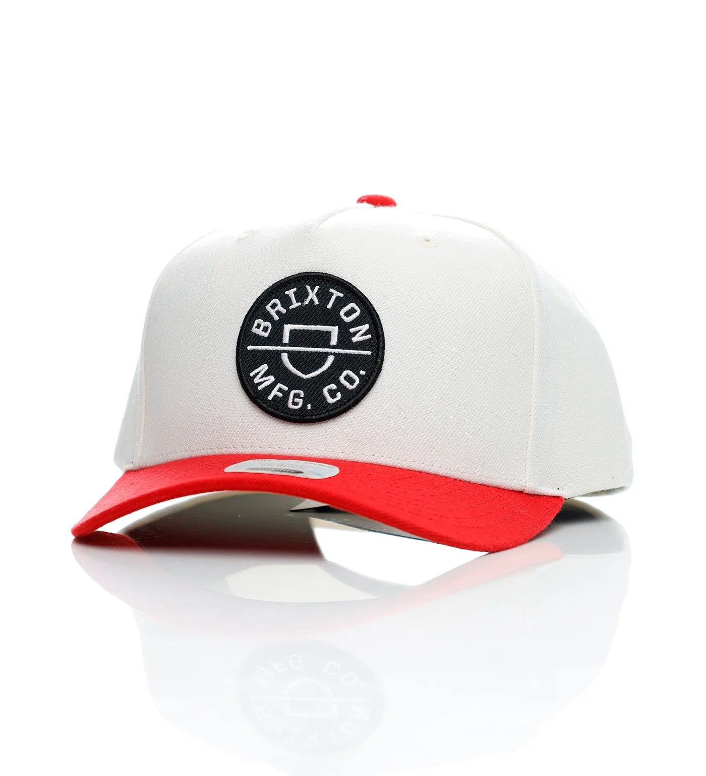 Crest Snapback, Off White/Adrenaline Rush