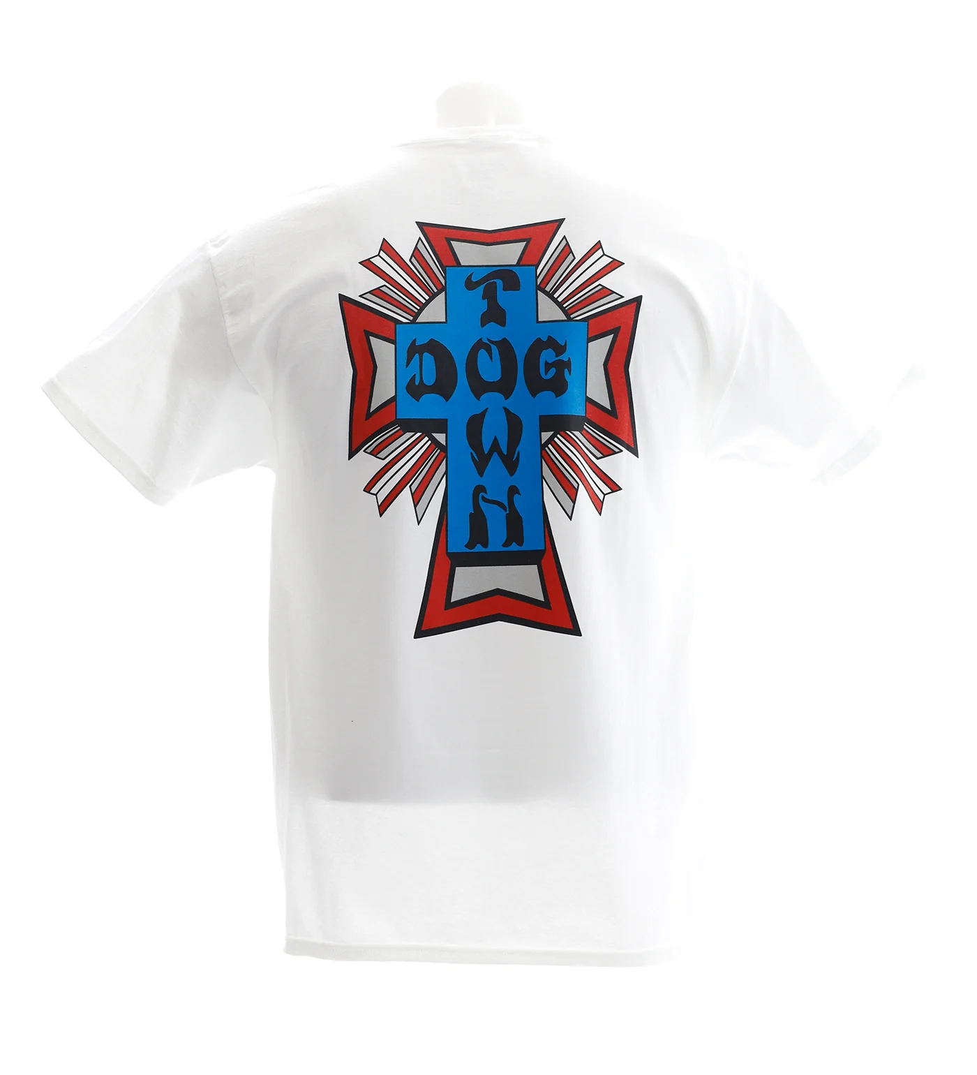 Cross Logo, White/Red-Blue-Grey - Image 2