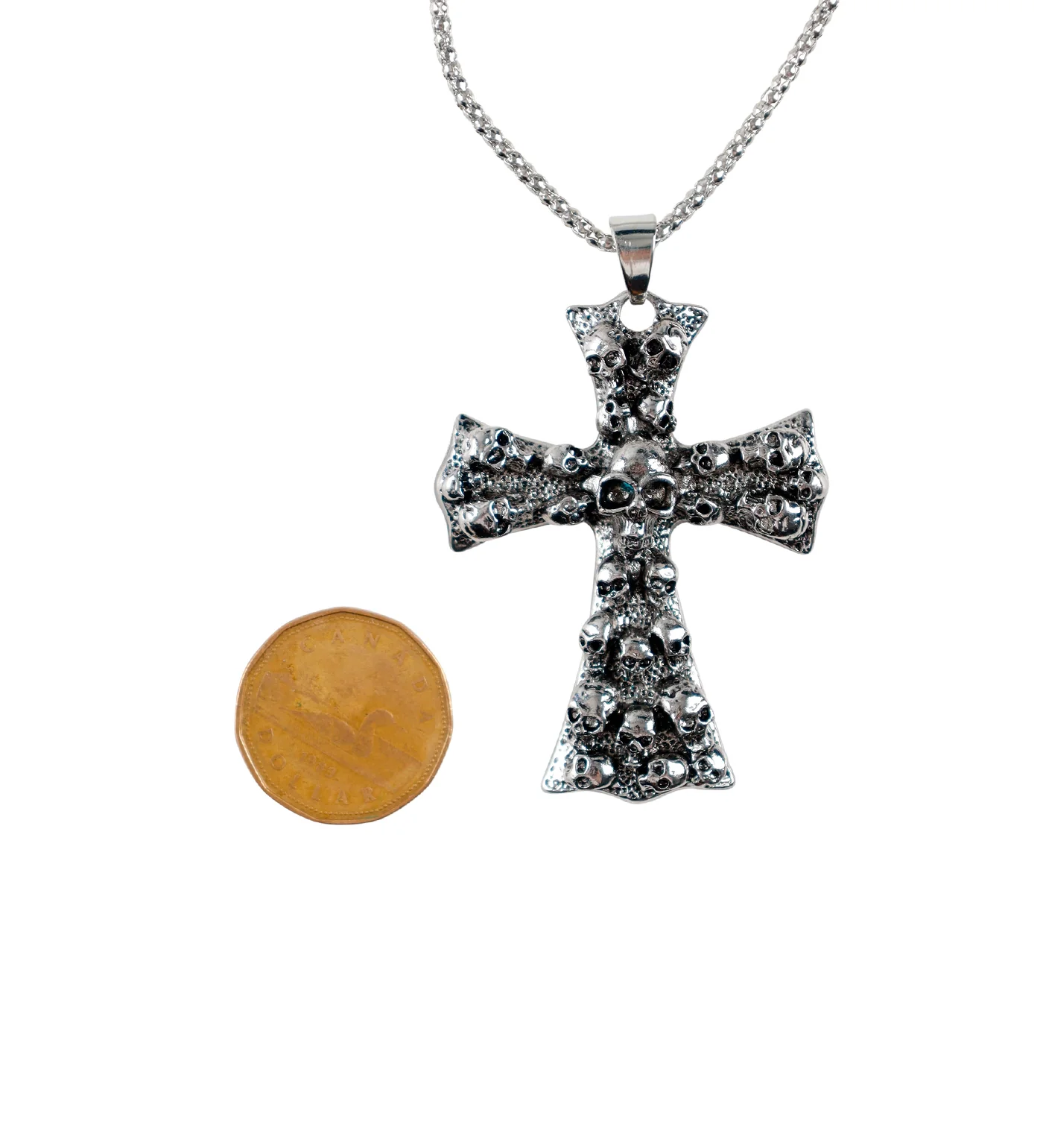Cross Of Skull, Silver(2A) - Image 3