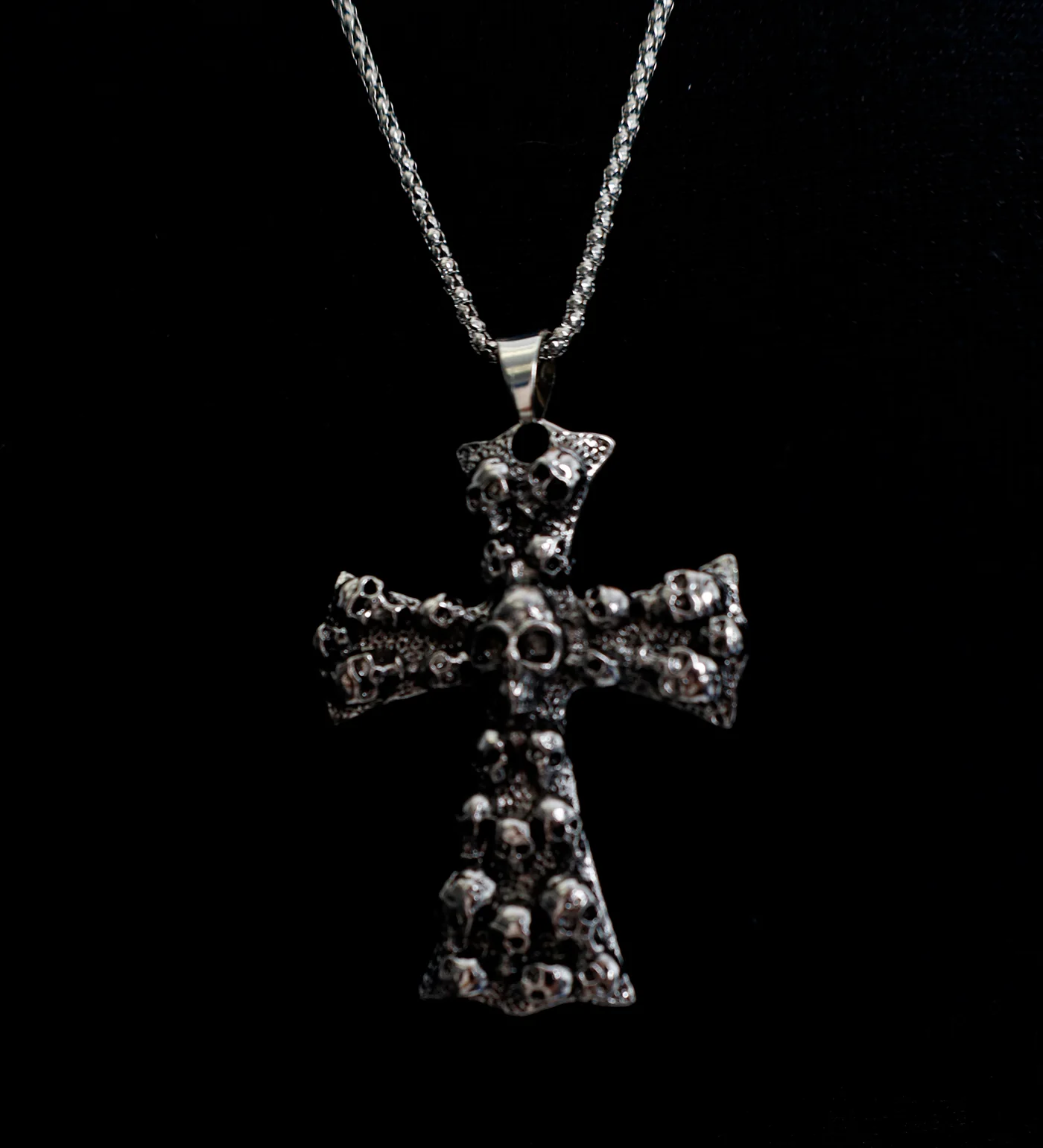 Cross Of Skull, Silver(2A) - Image 5