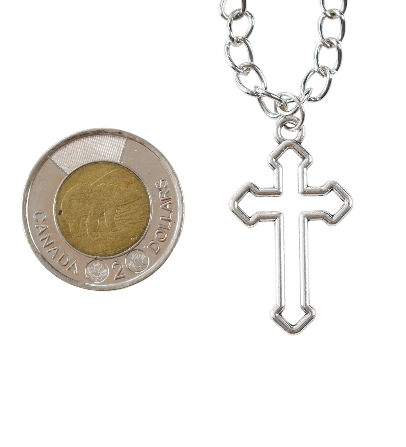 Cross Outline, Silver(2A) - Image 2