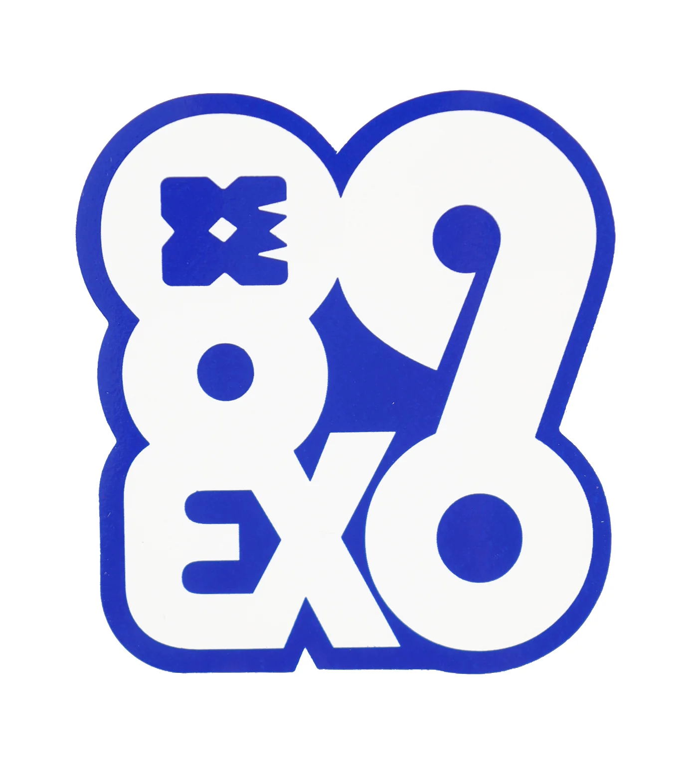 Da Big Gold (G), Blue/White