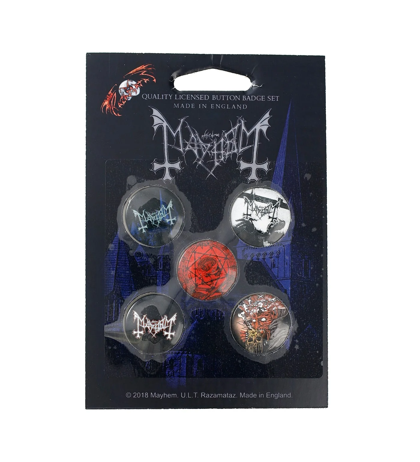 De Mysteriis Dom Sathanas Pins Pack