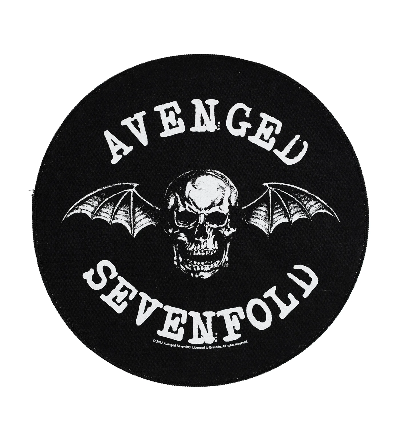 Death Bat Round Backpatch