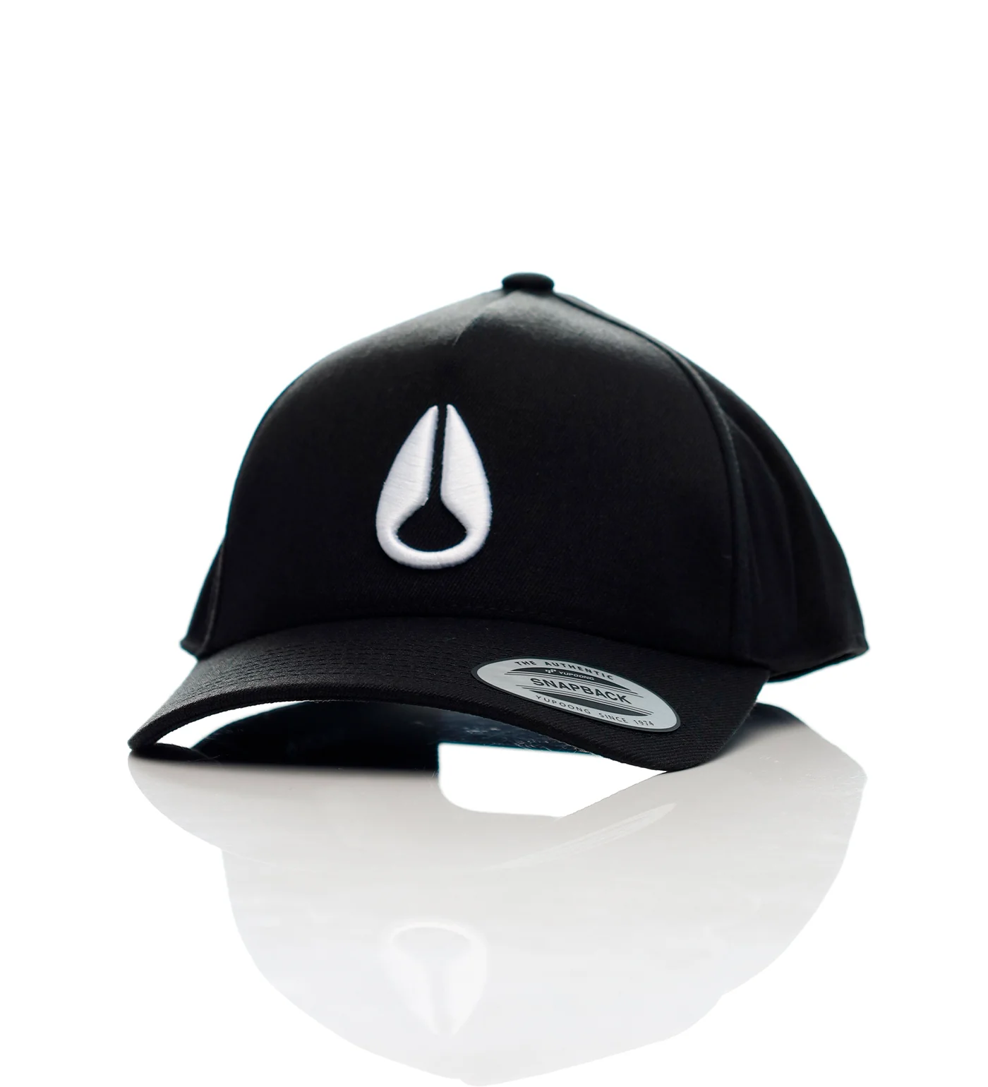 Deep Down Athletic Snapback, Black/White