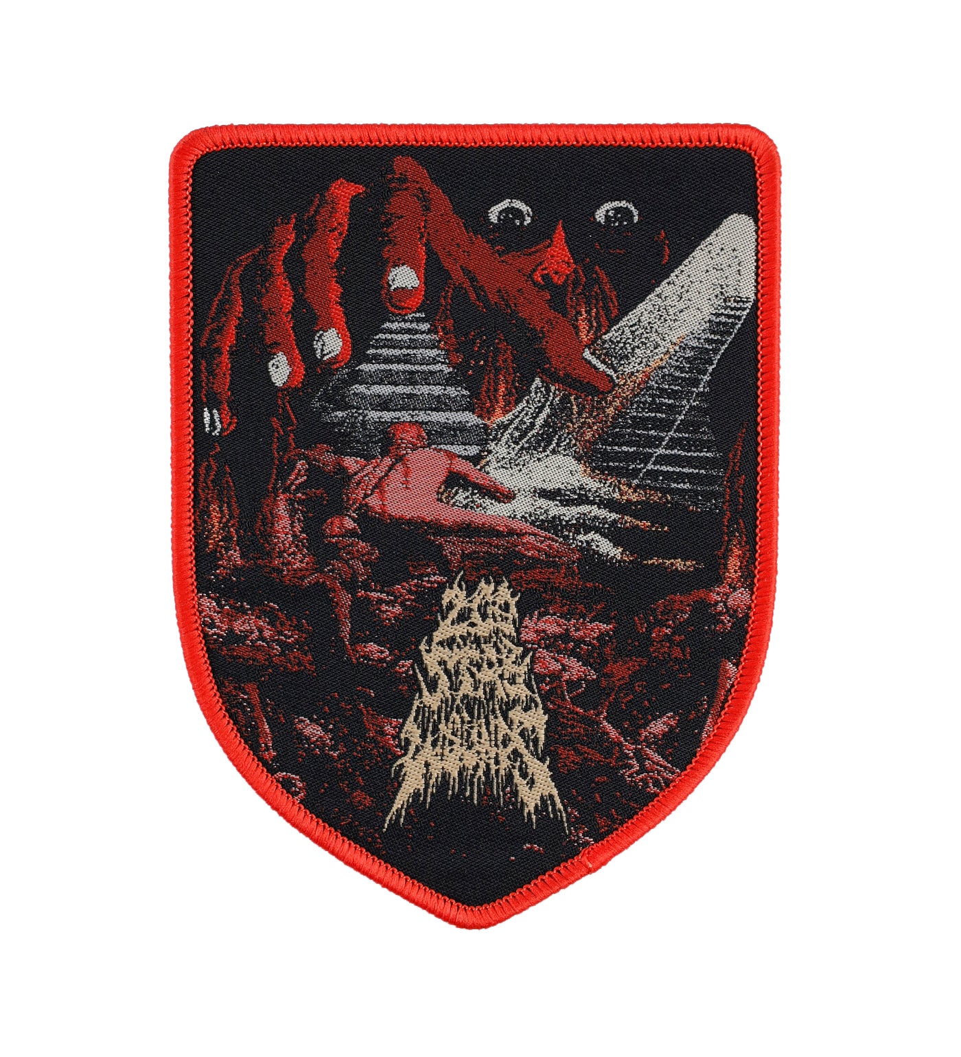 Defiled Gestation Shield, Red Border