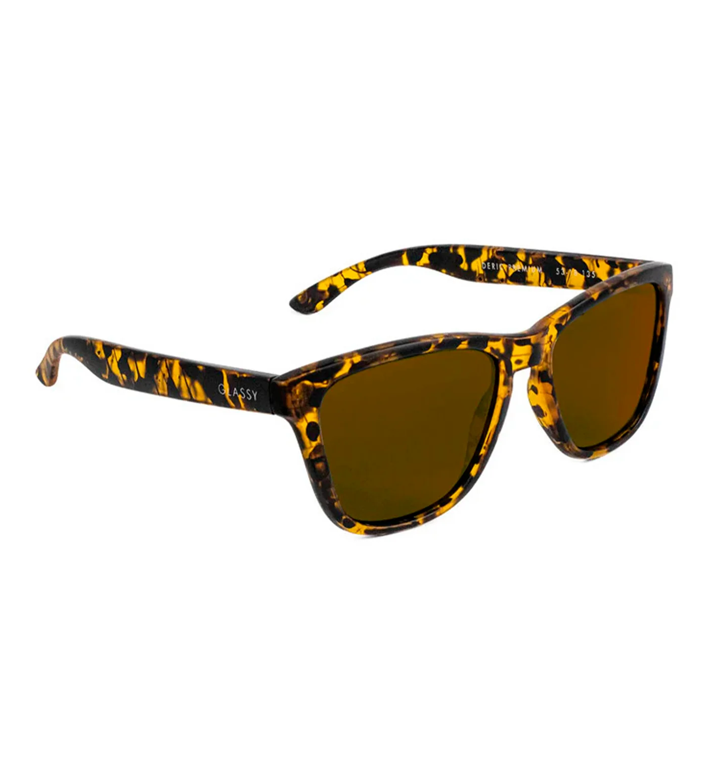 Deric Premium Polarized, Matte Tortoise/Brown