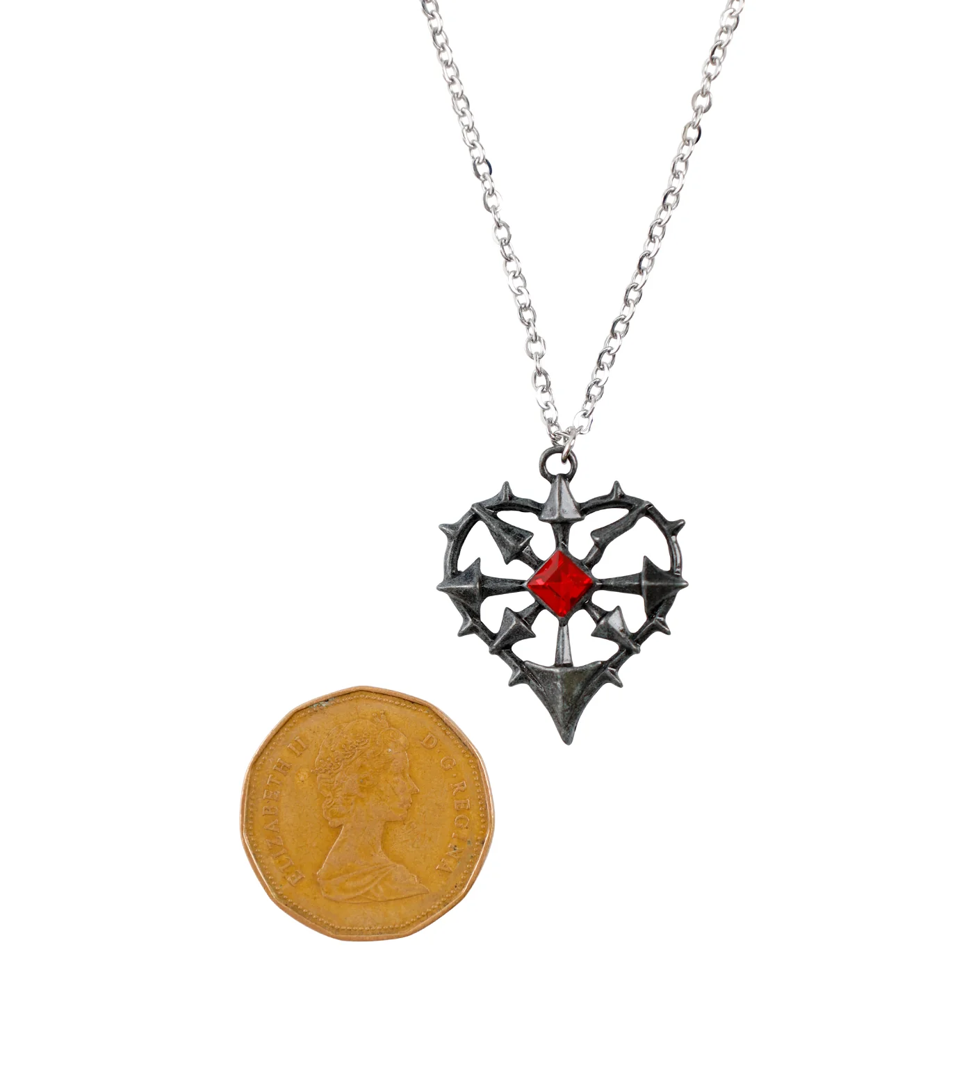 Diamond Heart,Silver/Red(2E) - Image 3