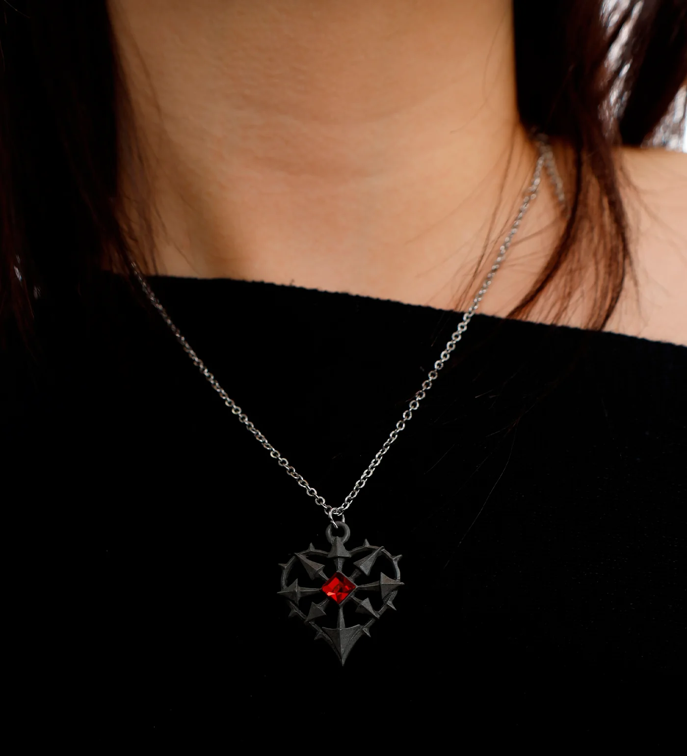 Diamond Heart,Silver/Red(2E) - Image 4