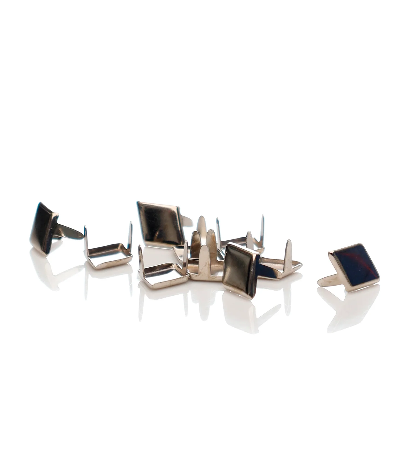 Diamond Studs x10, Silver/x10
