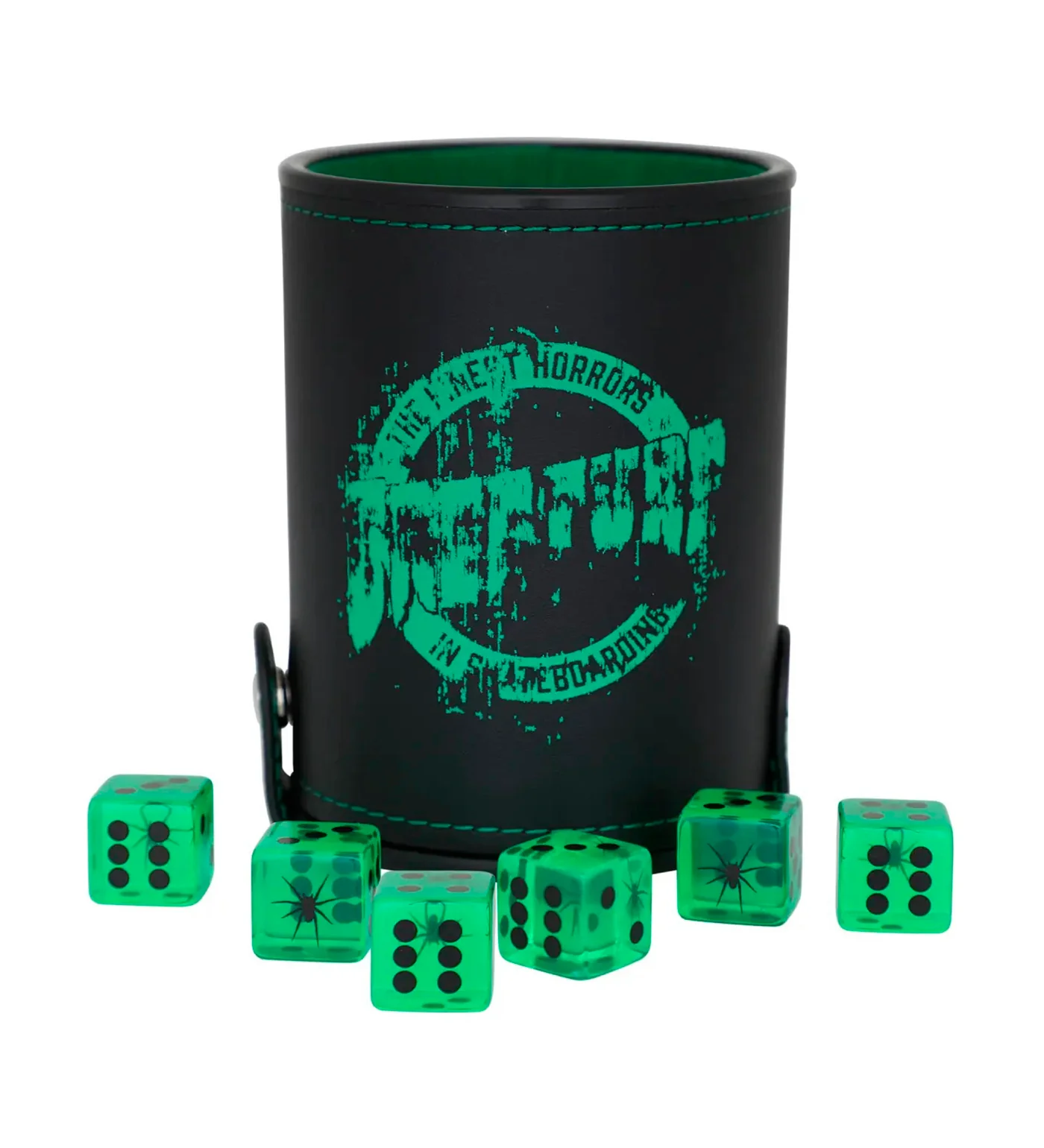 Dice Set Finest Streak, Black/Green - Image 2